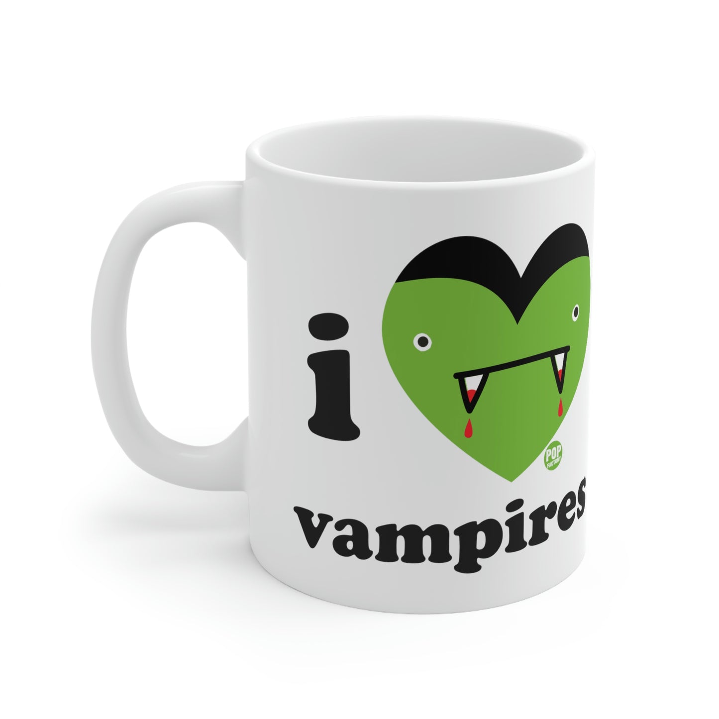 I LOVE VAMPIRES COFFEE MUG