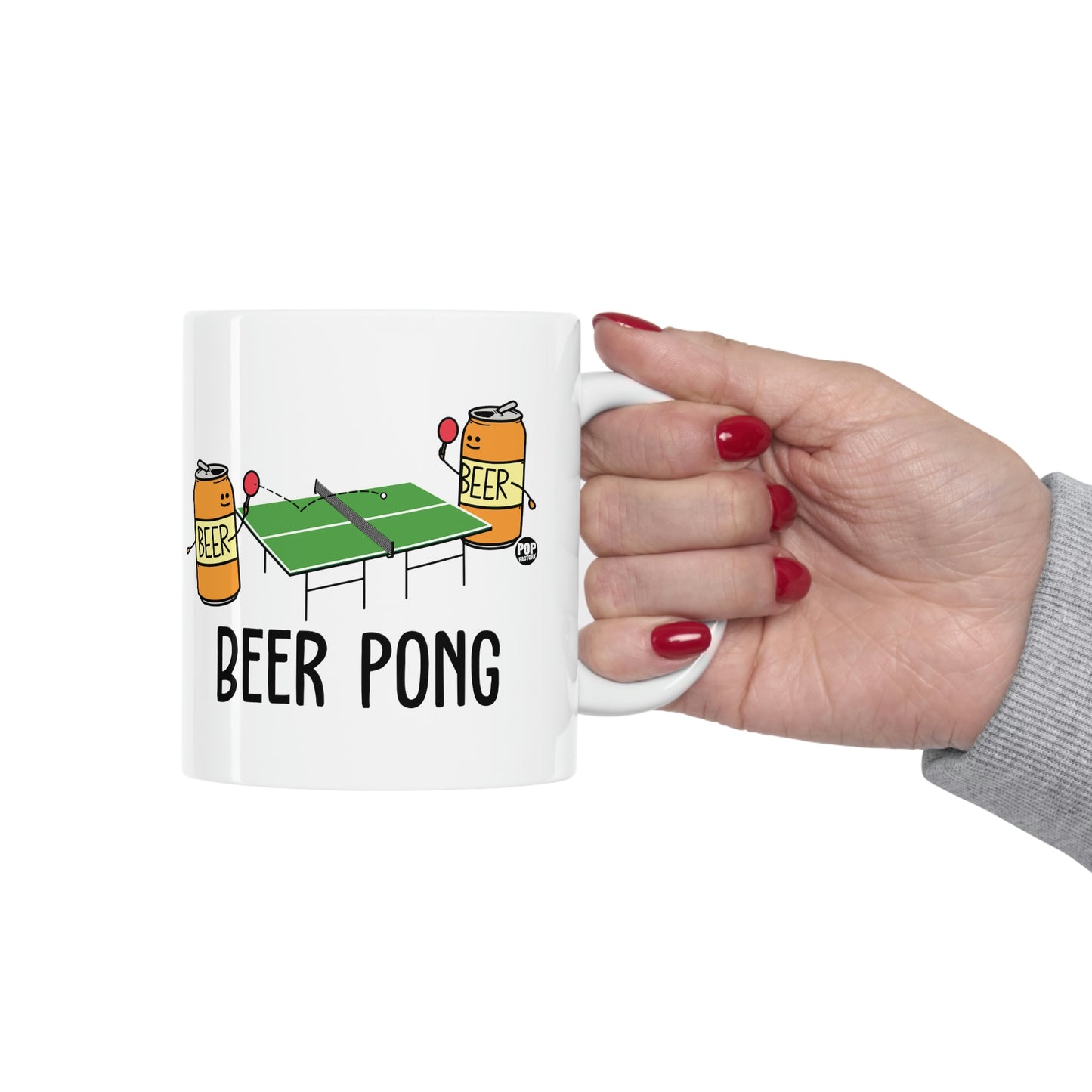 BEER PONG COFFEE MUG