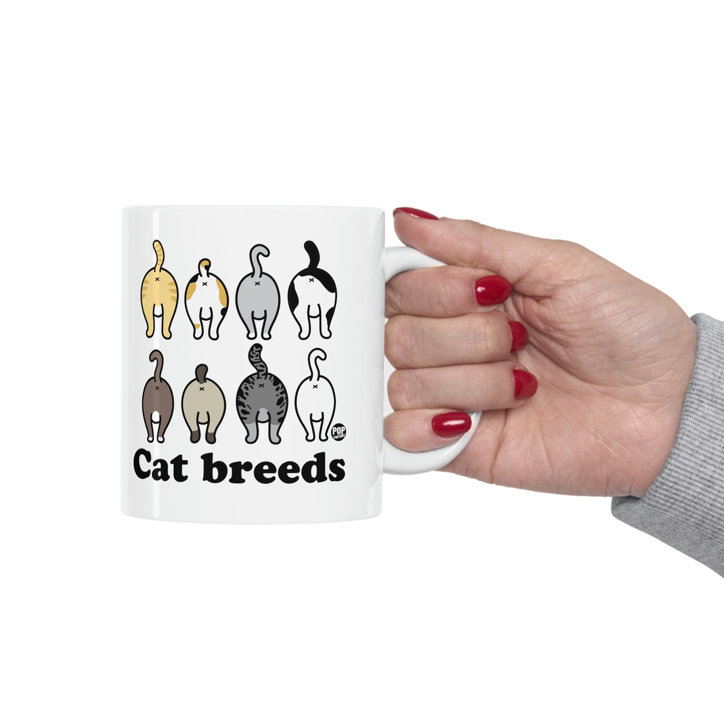 CAT BREEDS COFFEE MUG