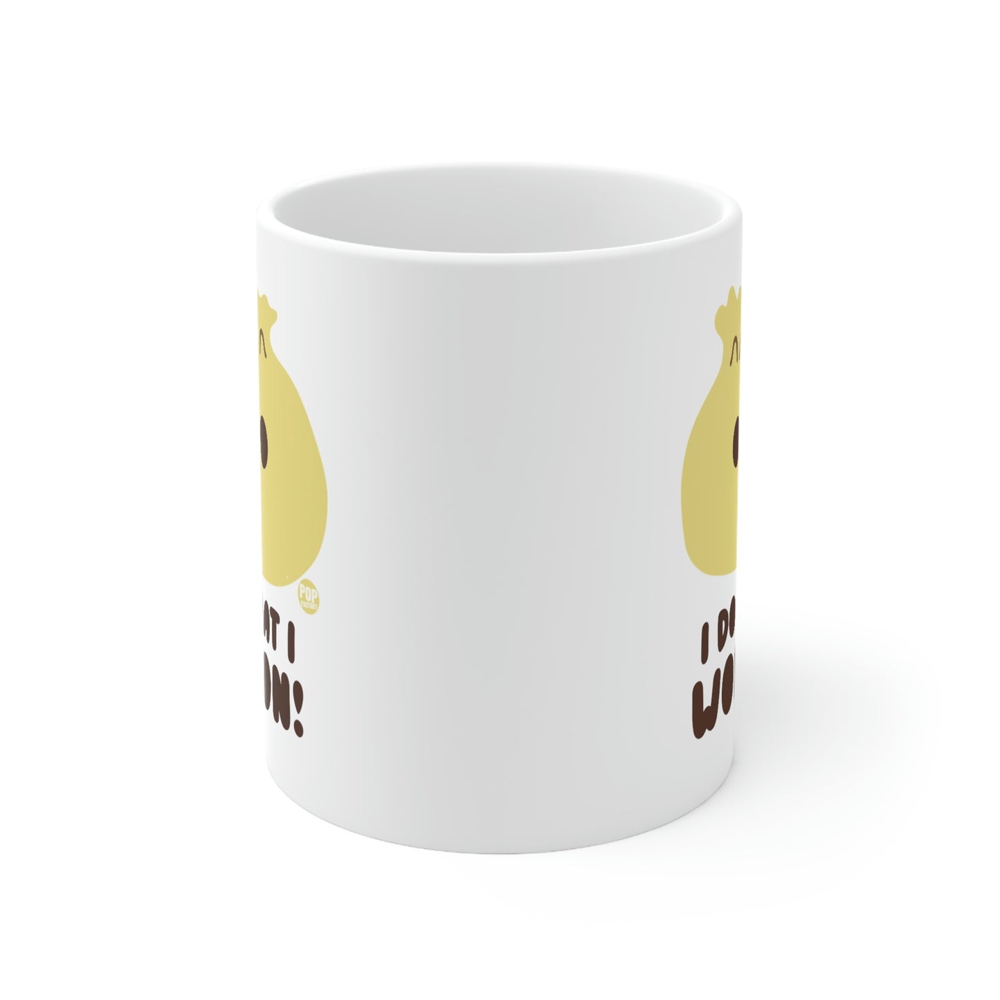 I DO WHAT I WONTON! COFFEE MUG