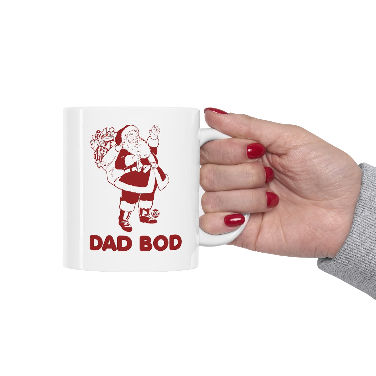 DAD BOD SANTA COFFEE MUG