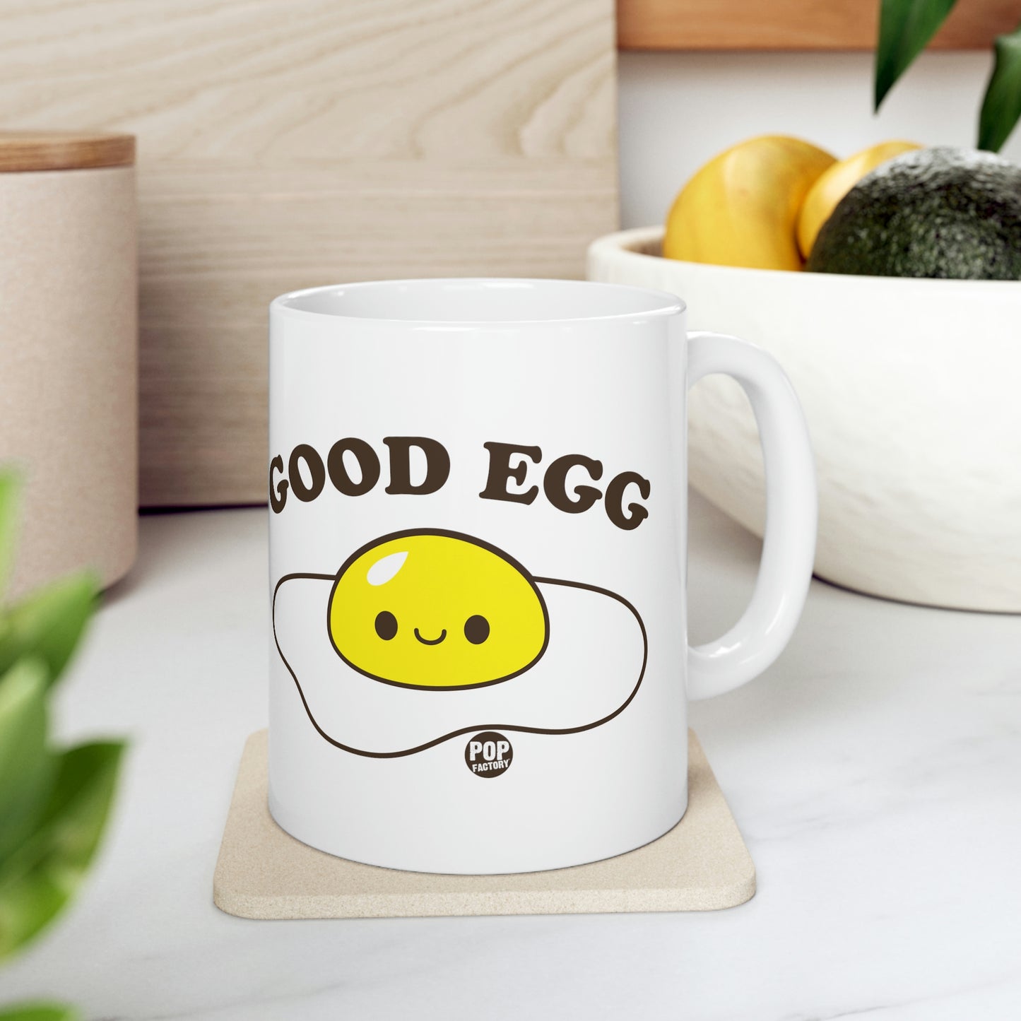 GOOD EGG COFFEE MUG