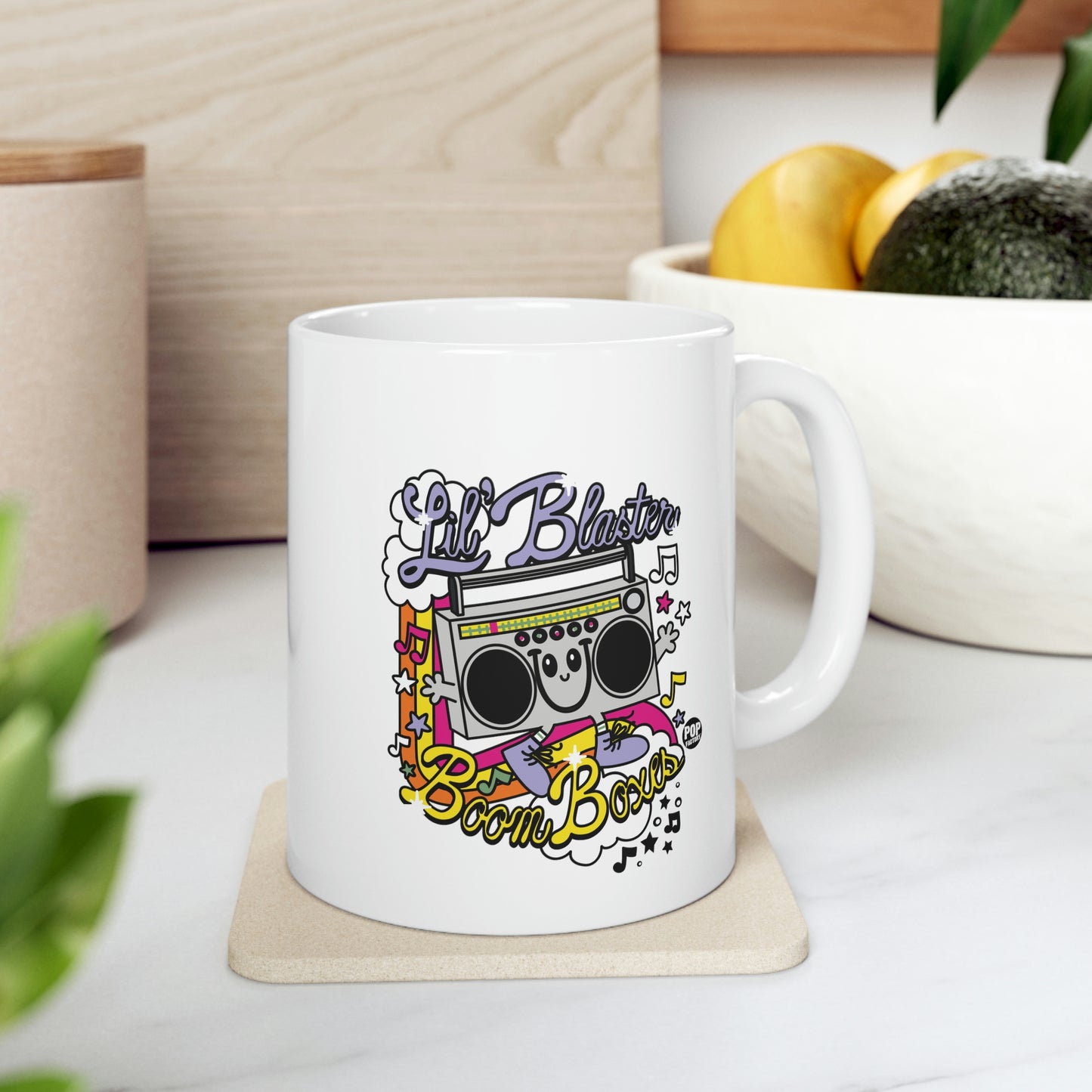 FUNSHINE  BOOM BOX COFFEE MUG