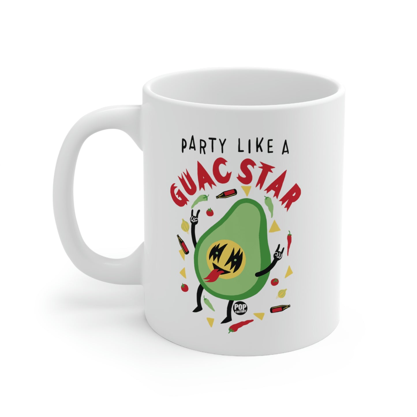 PARTY LIKE A GUAC STAR COFFEE MUG