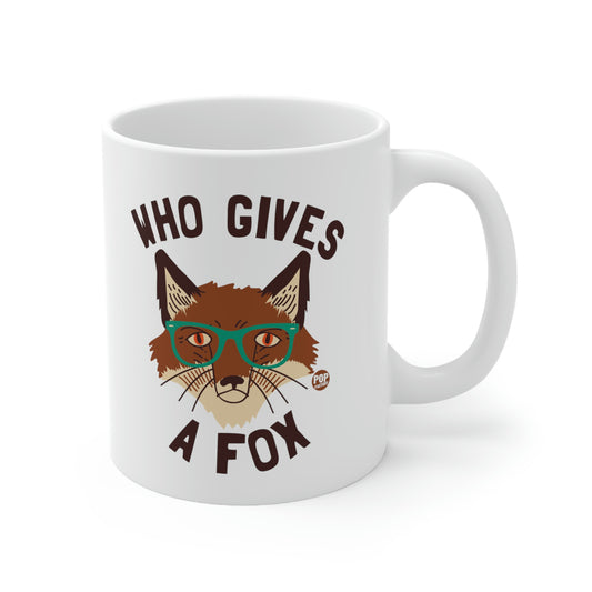 Who Give A Fox Mug