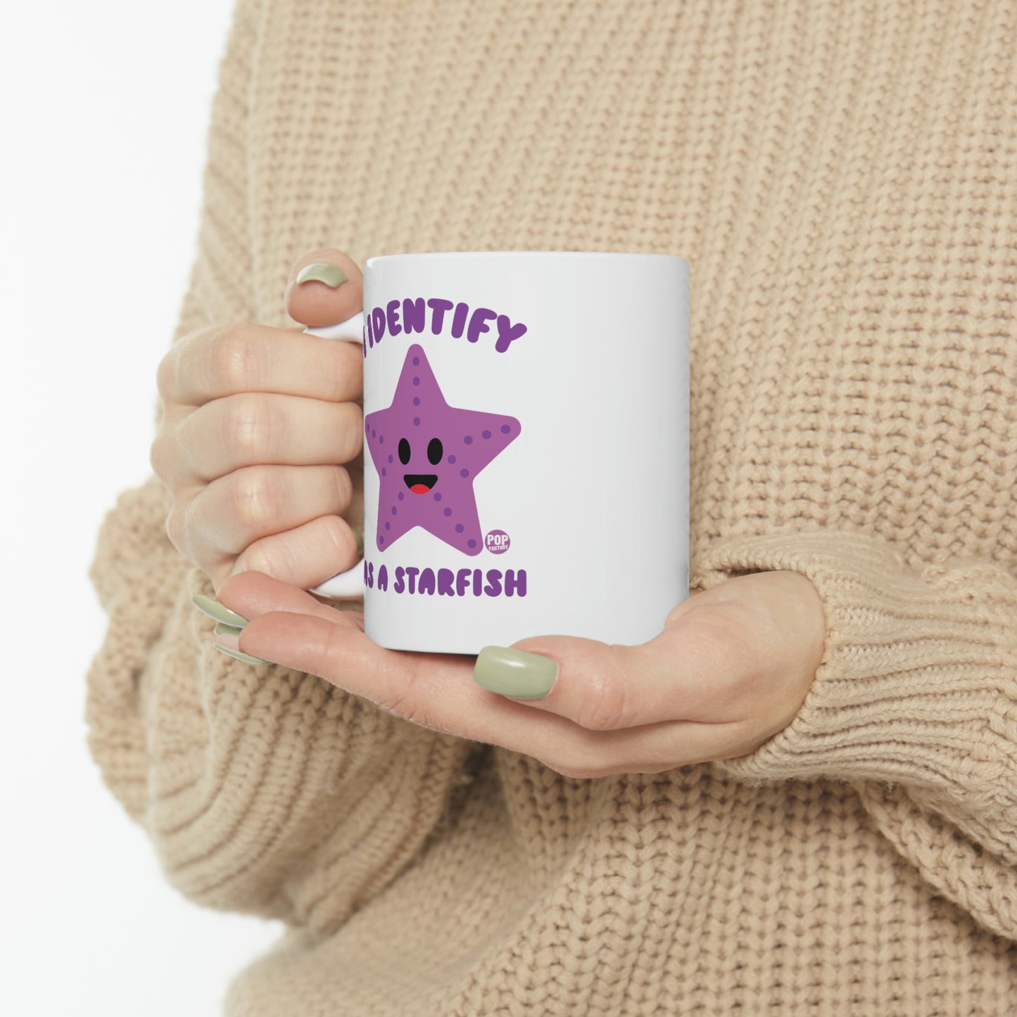 Identify As A Starfish Coffee Mug