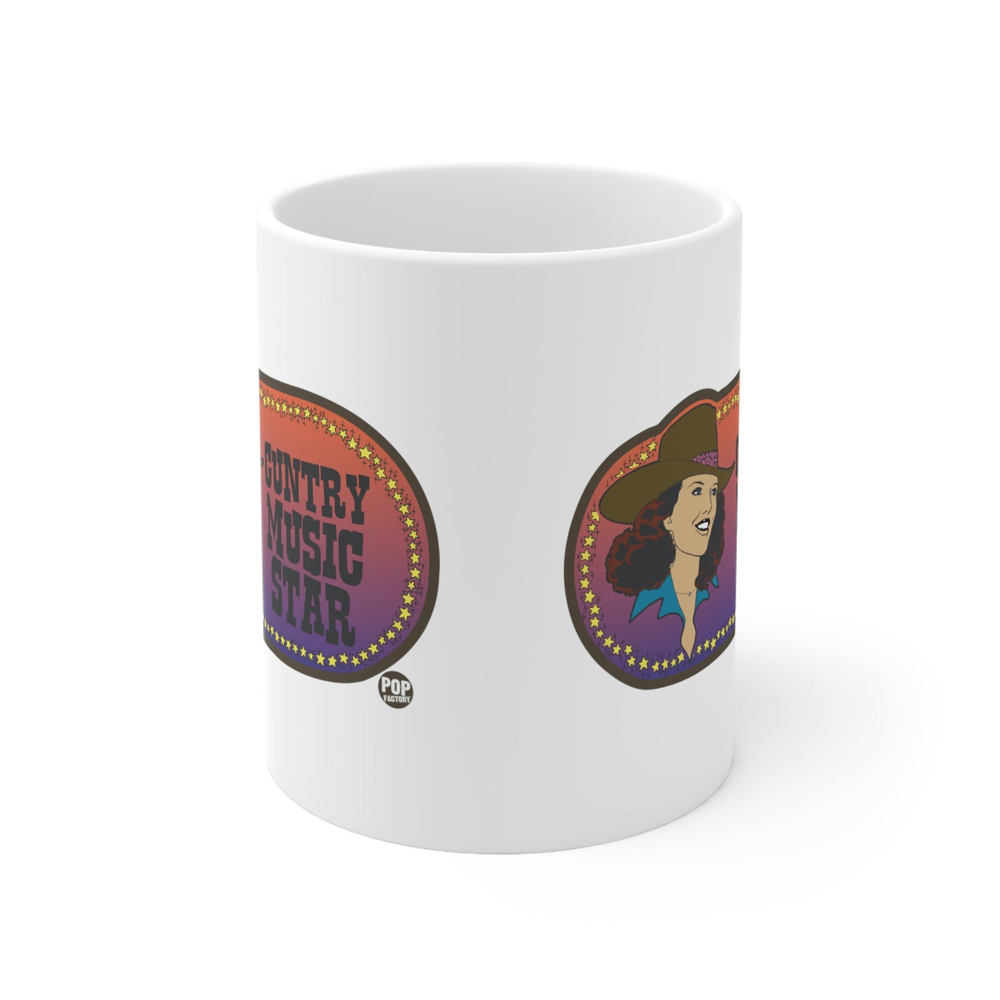 CUNTRY MUSIC STAR COFFEE MUG