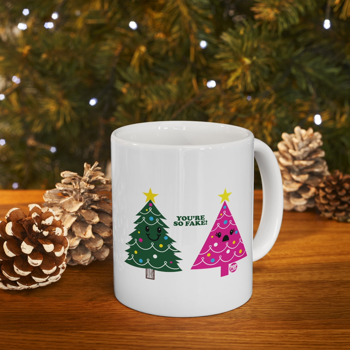 You're Fake Xmas Tree Mug