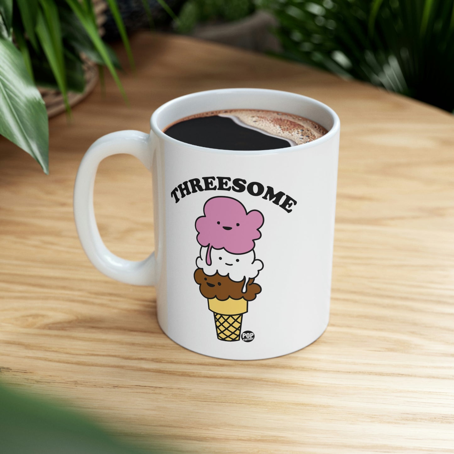 Threesome Icecream Mug