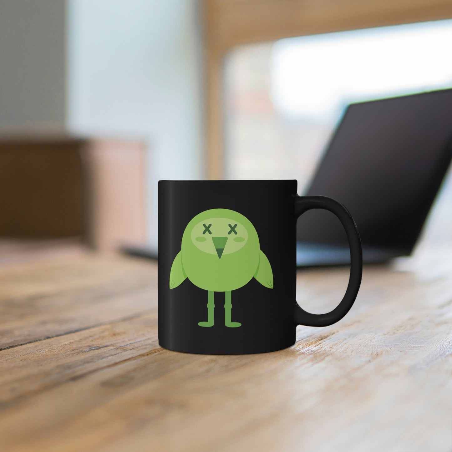 DEADIMALS FLAMINGO COFFEE MUG - Halloween Edition