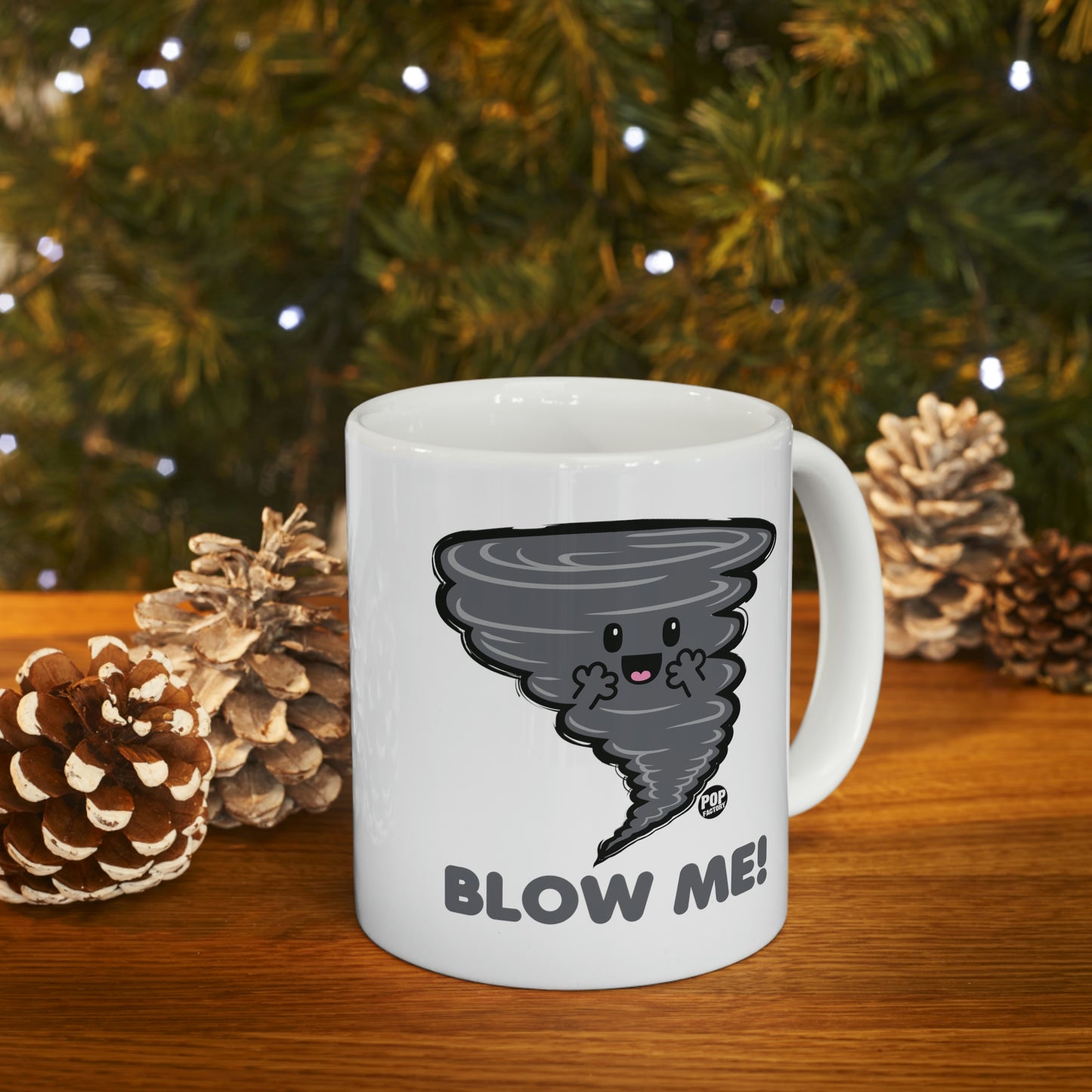 BLOW ME HURRICANE COFFEE MUG