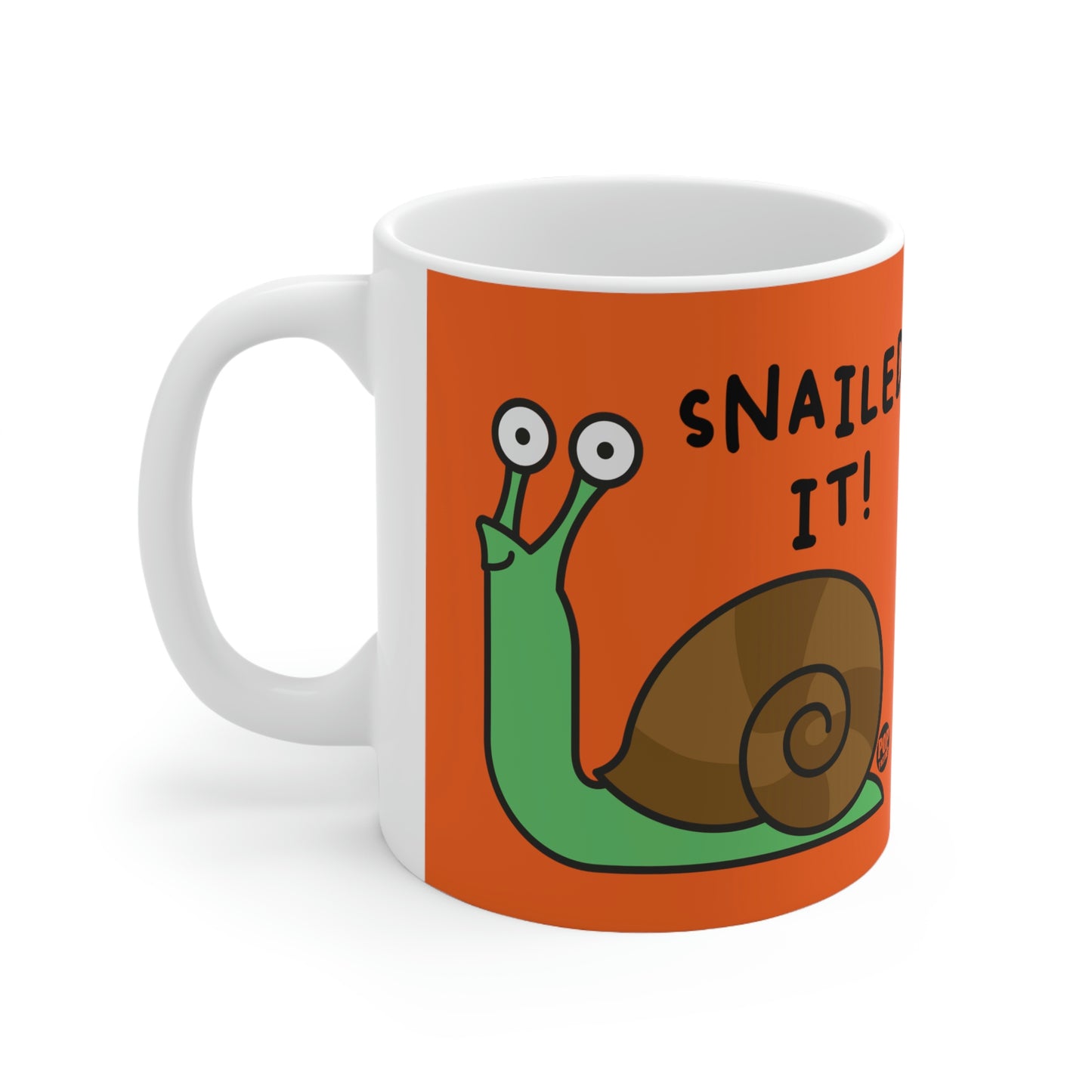 Snailed It Snail Mug