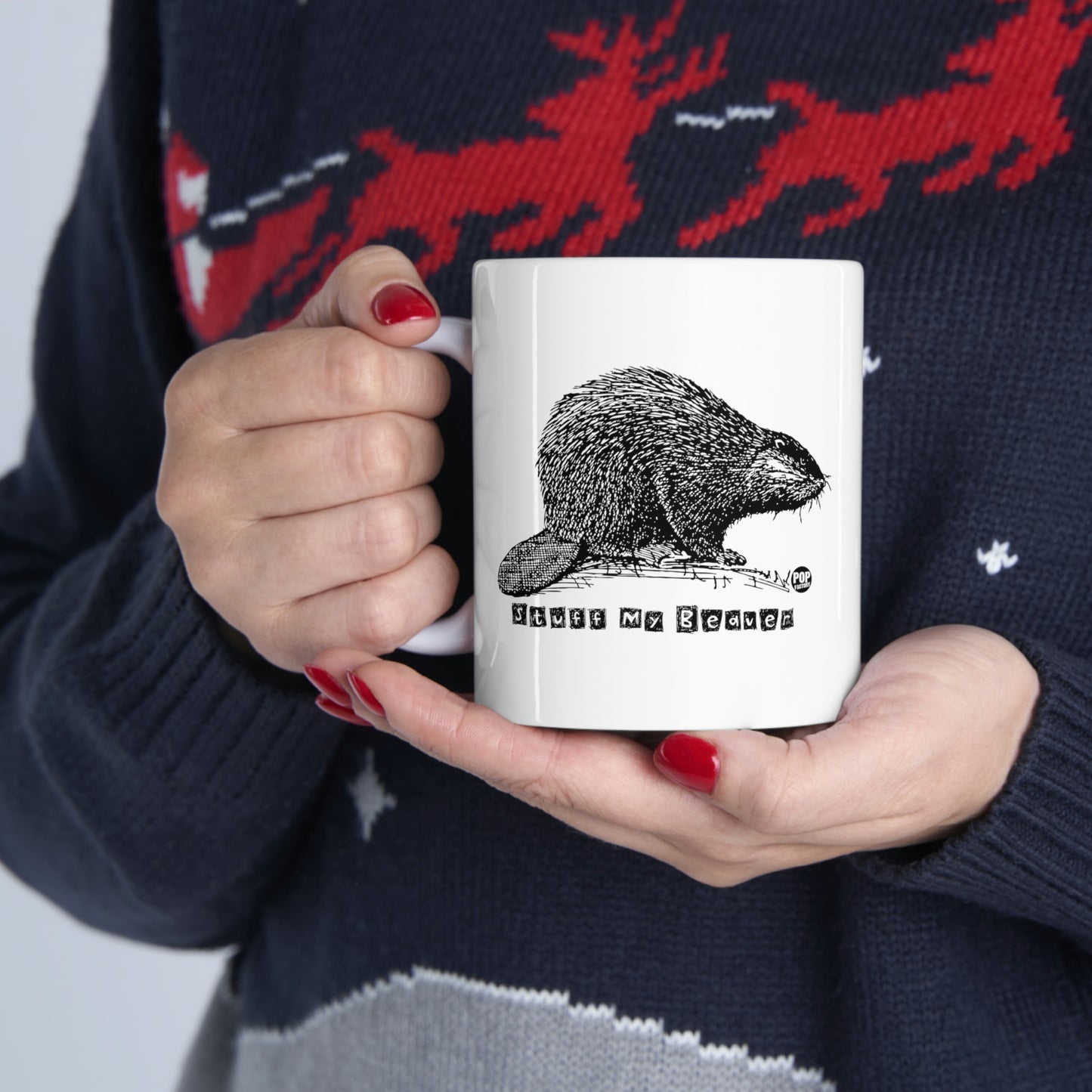 Stuff My Beaver Mug