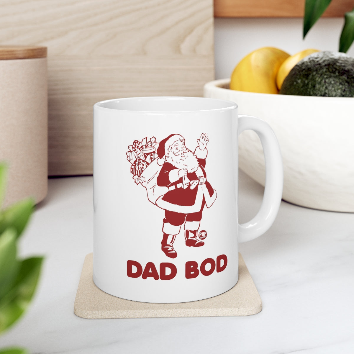 DAD BOD SANTA COFFEE MUG