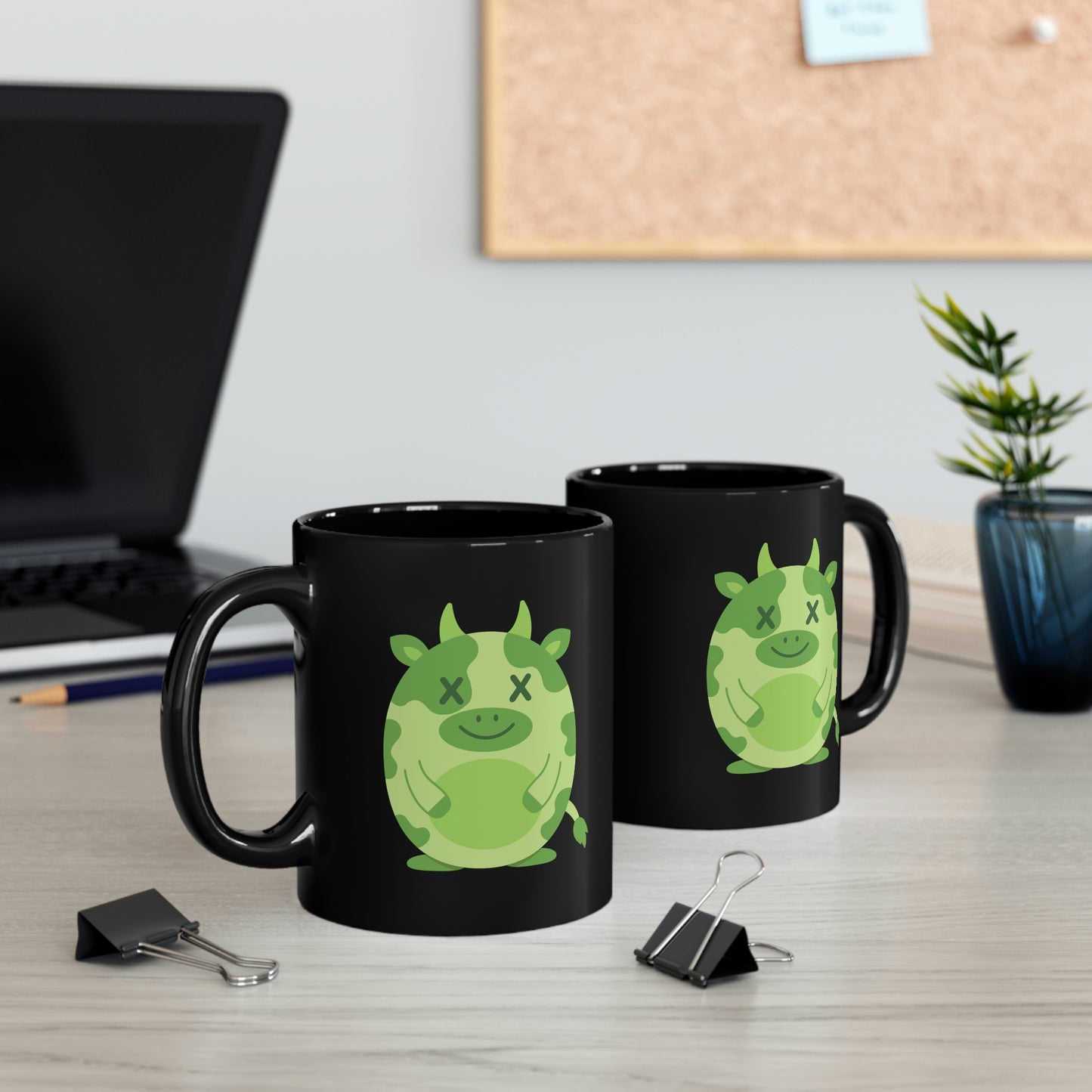 DEADIMALS COW COFFEE MUG - Halloween Edition