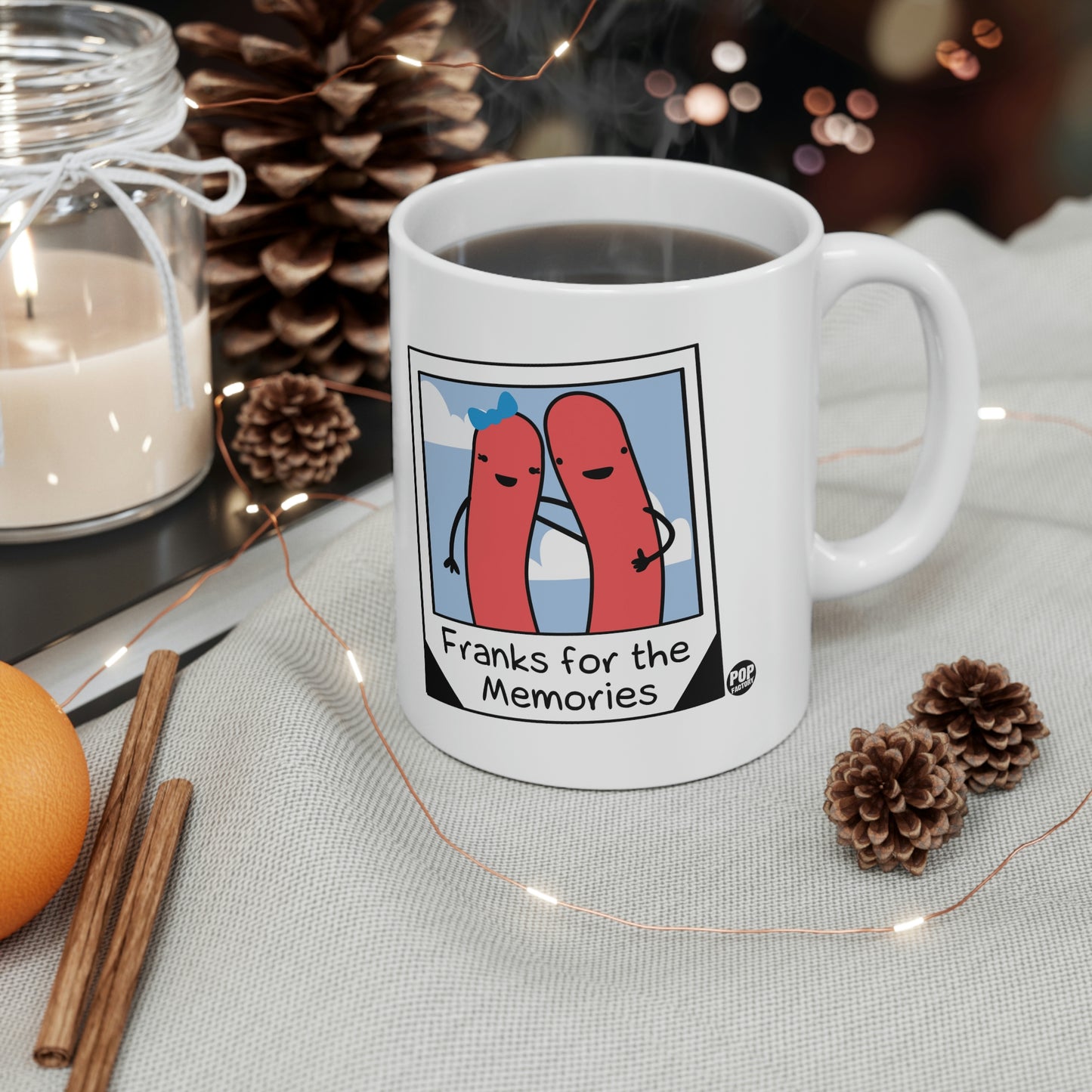 FRANKS FOR THE MEMORIES COFFEE MUG