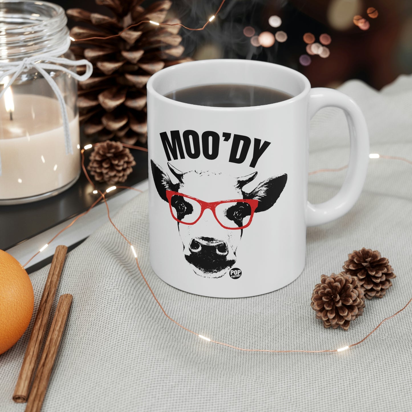MOO'DY COW COFFEE MUG