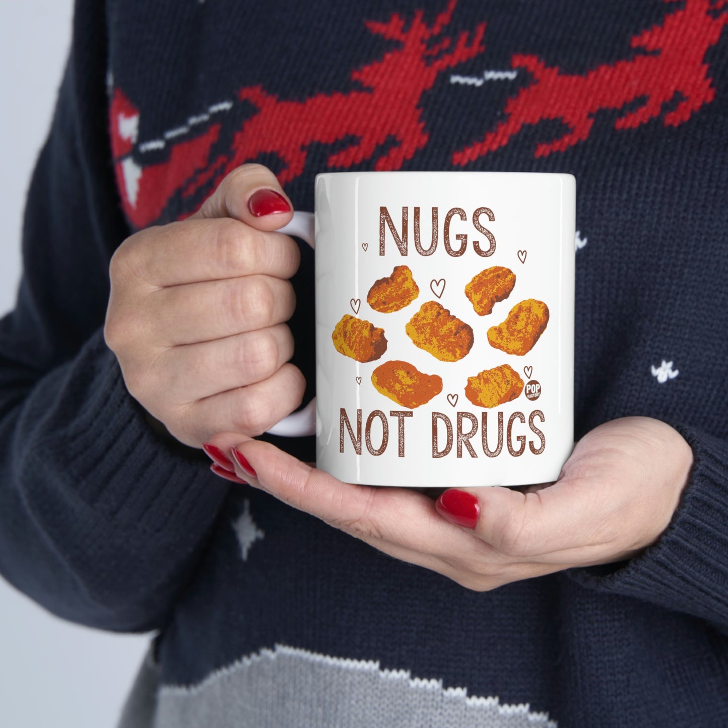 NUGS NOT DRUGS COFFEE MUG