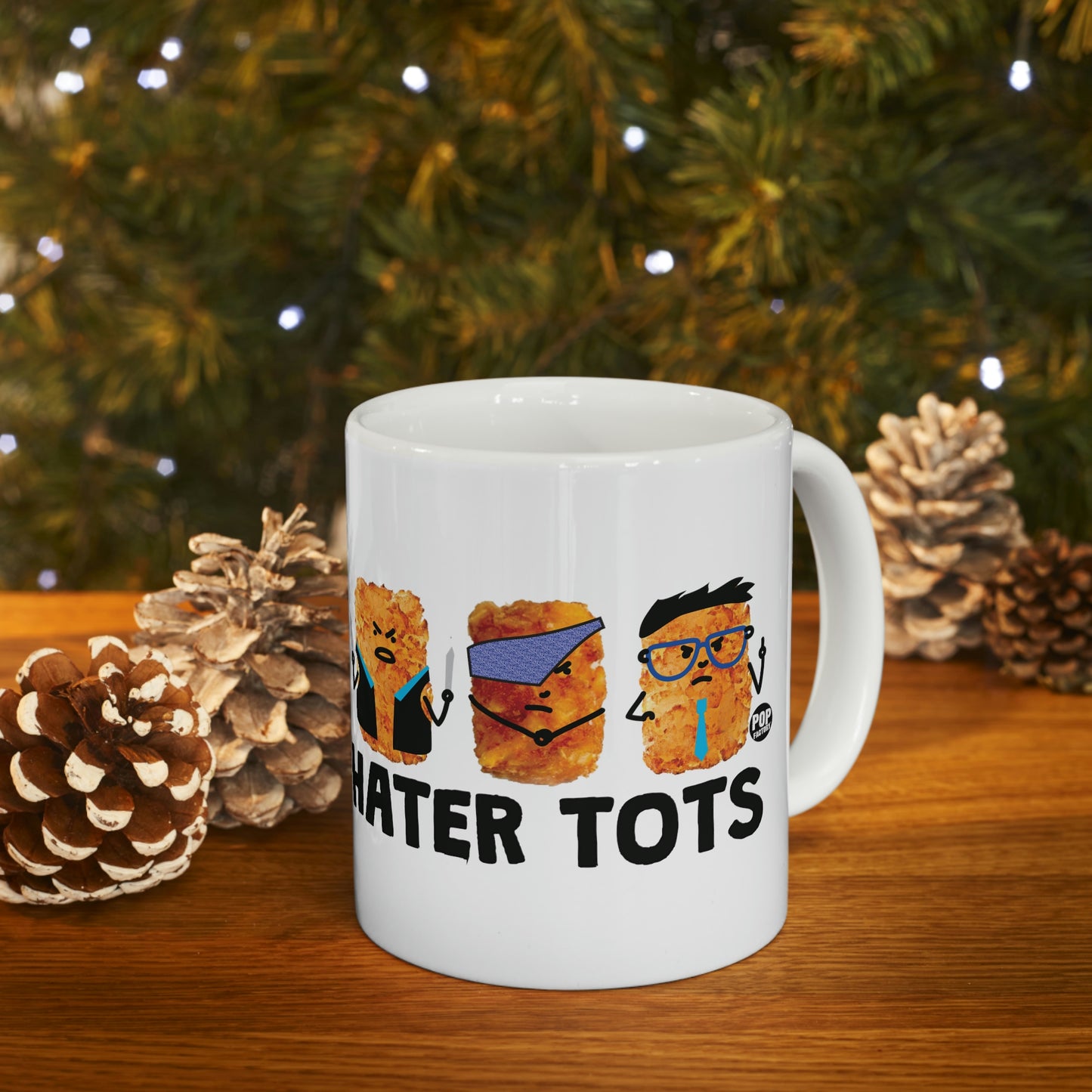 HATER TOTS COFFEE MUG