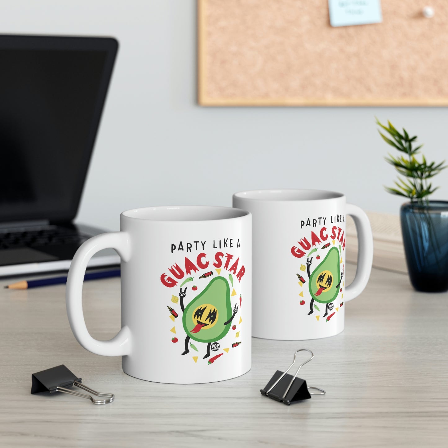 PARTY LIKE A GUAC STAR COFFEE MUG