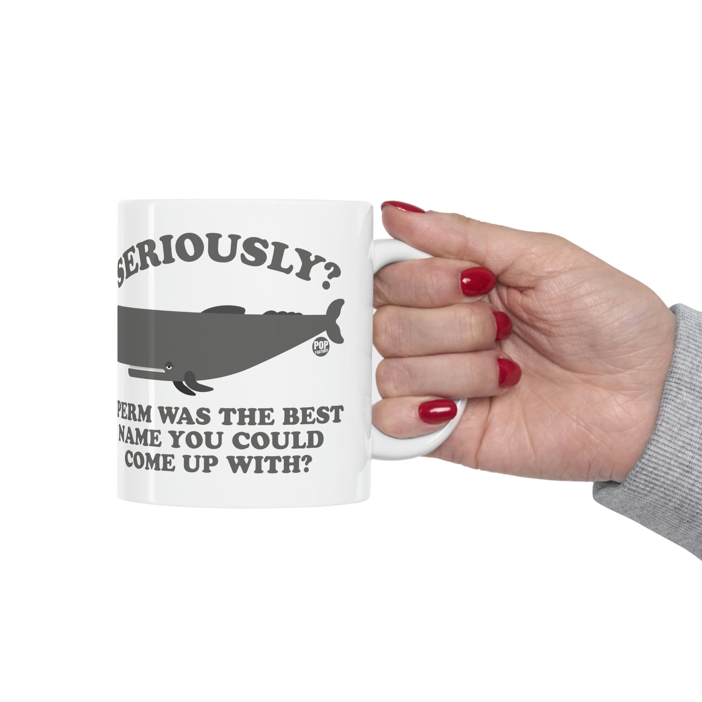 Sperm Whale Name Mug