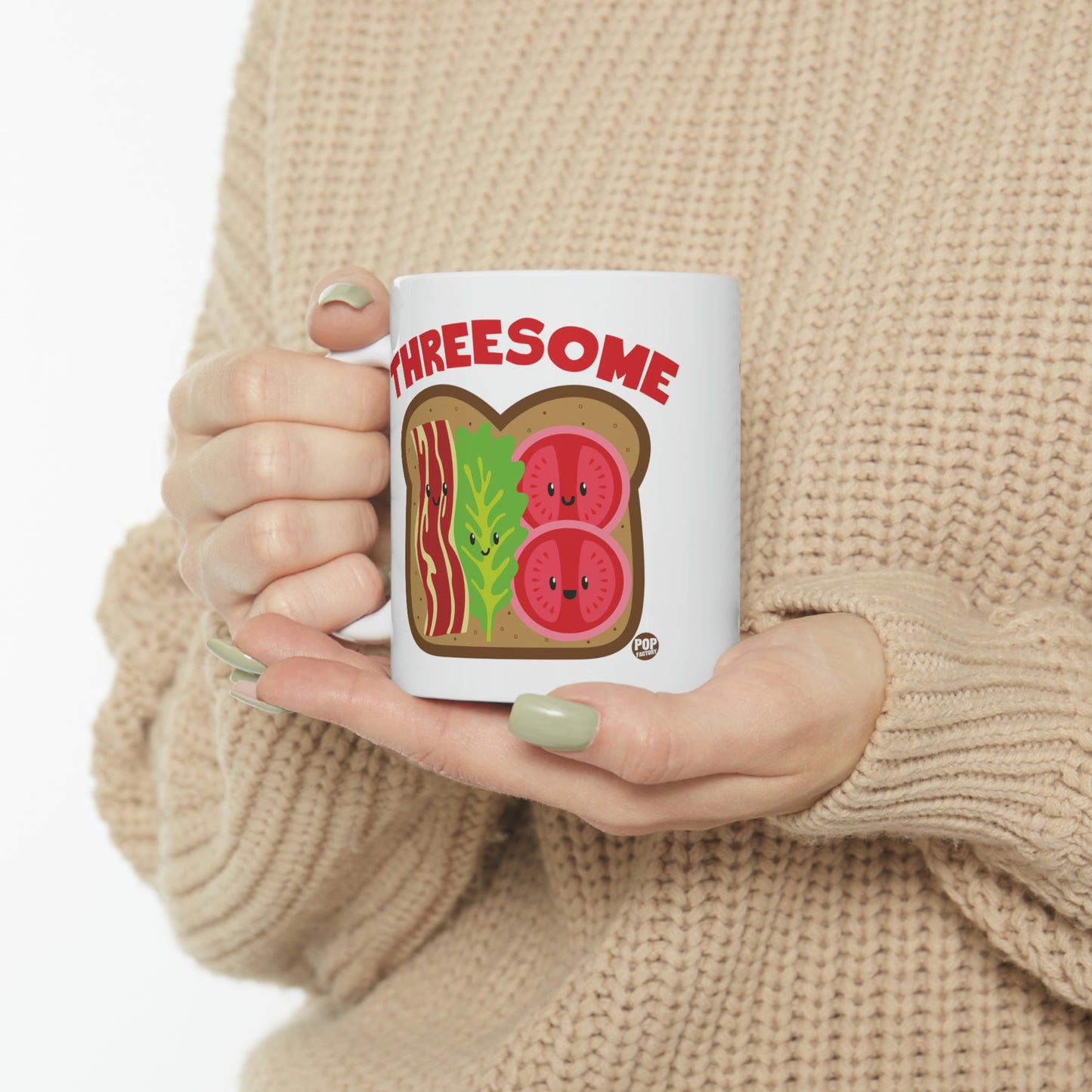 Threesome BLT Mug