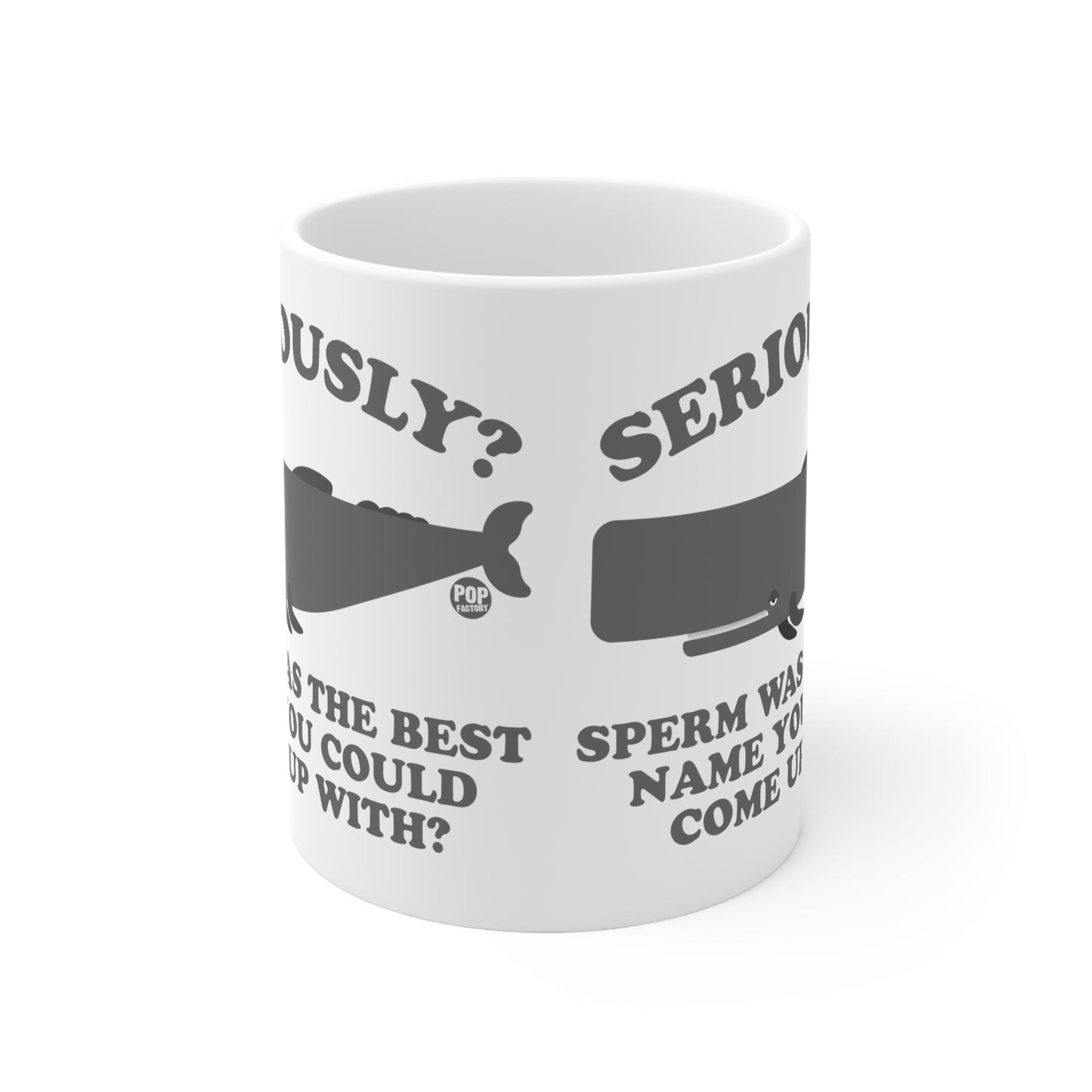 Sperm Whale Name Mug