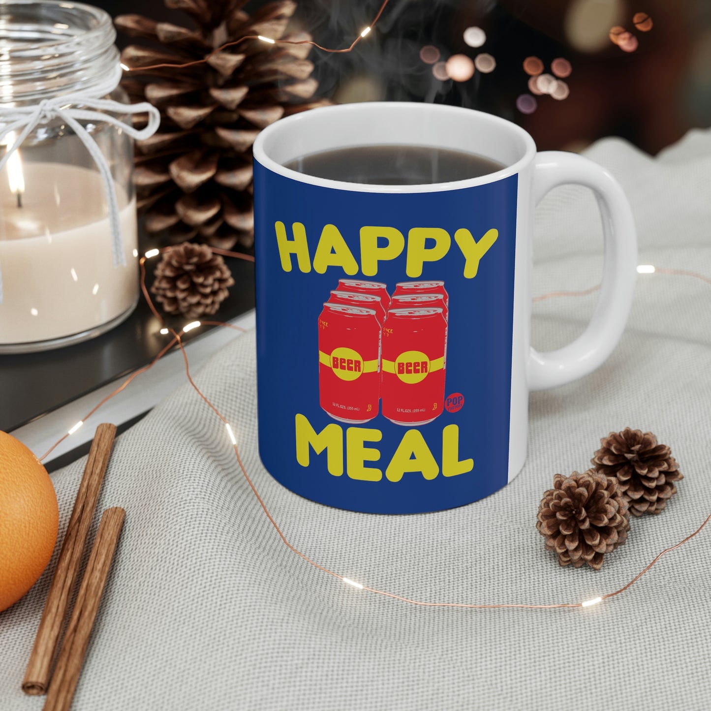 HAPPY MEAL BEER COFFEE MUG