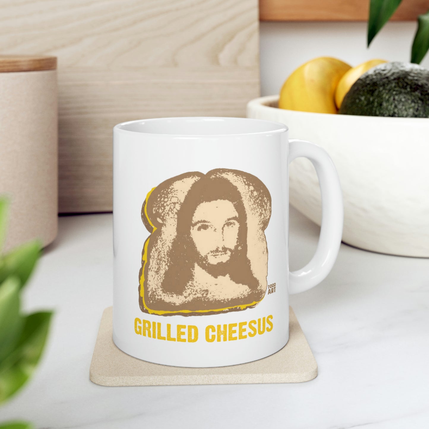 GRILLED CHEESUS COFFEE MUG