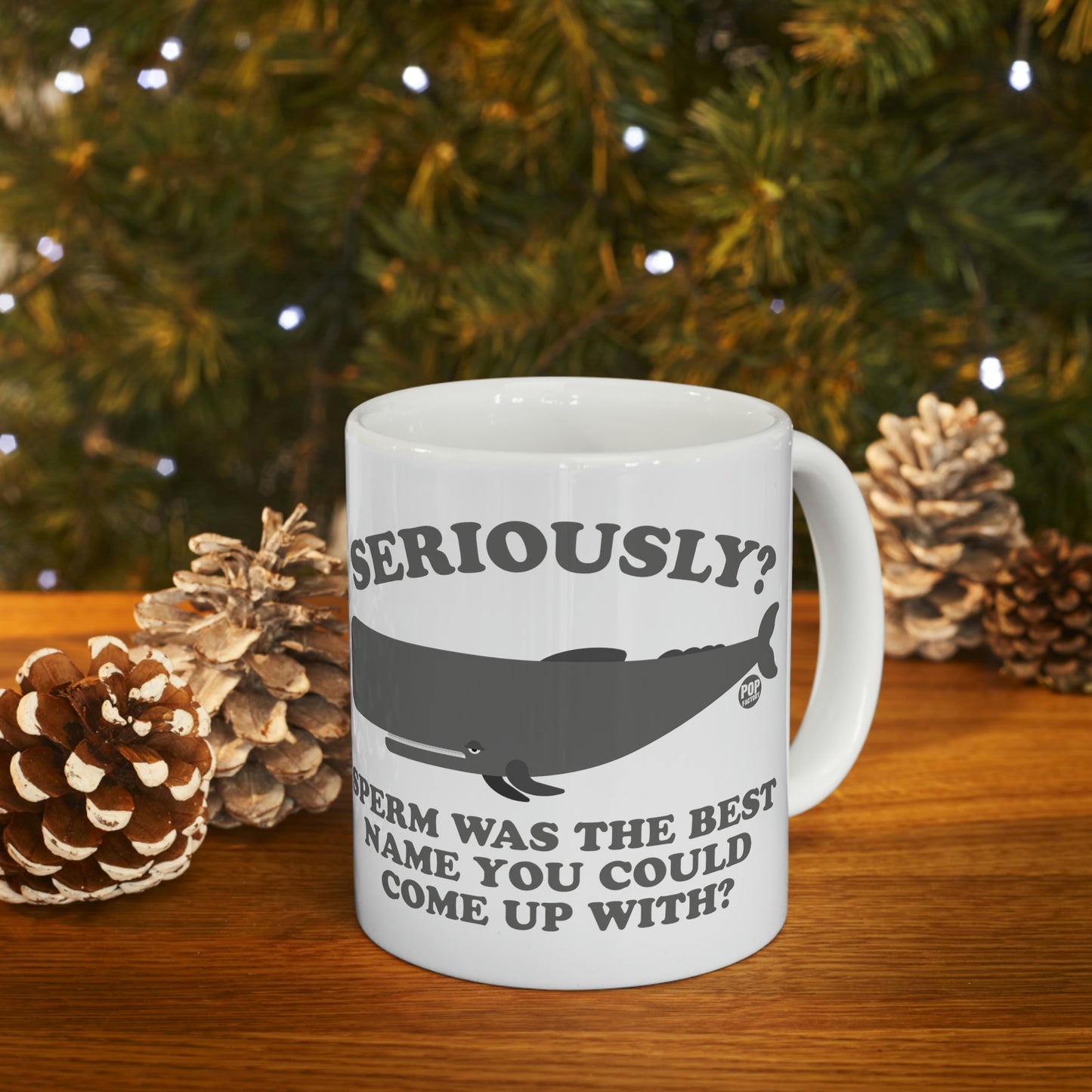 Sperm Whale Name Mug