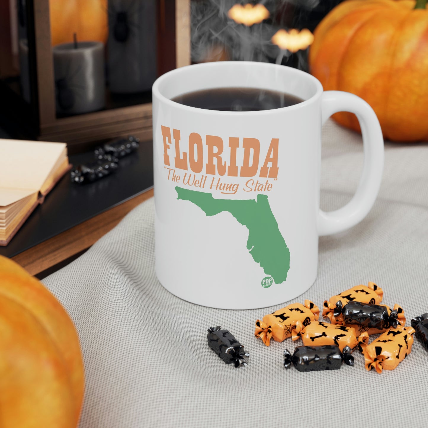 FLORIDA WELL HUNG STATE COFFEE MUG