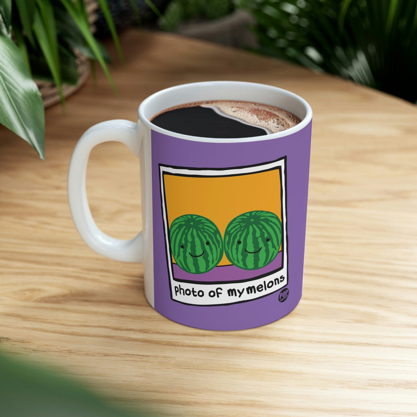 PHOTO OF MY MELONS COFFEE MUG