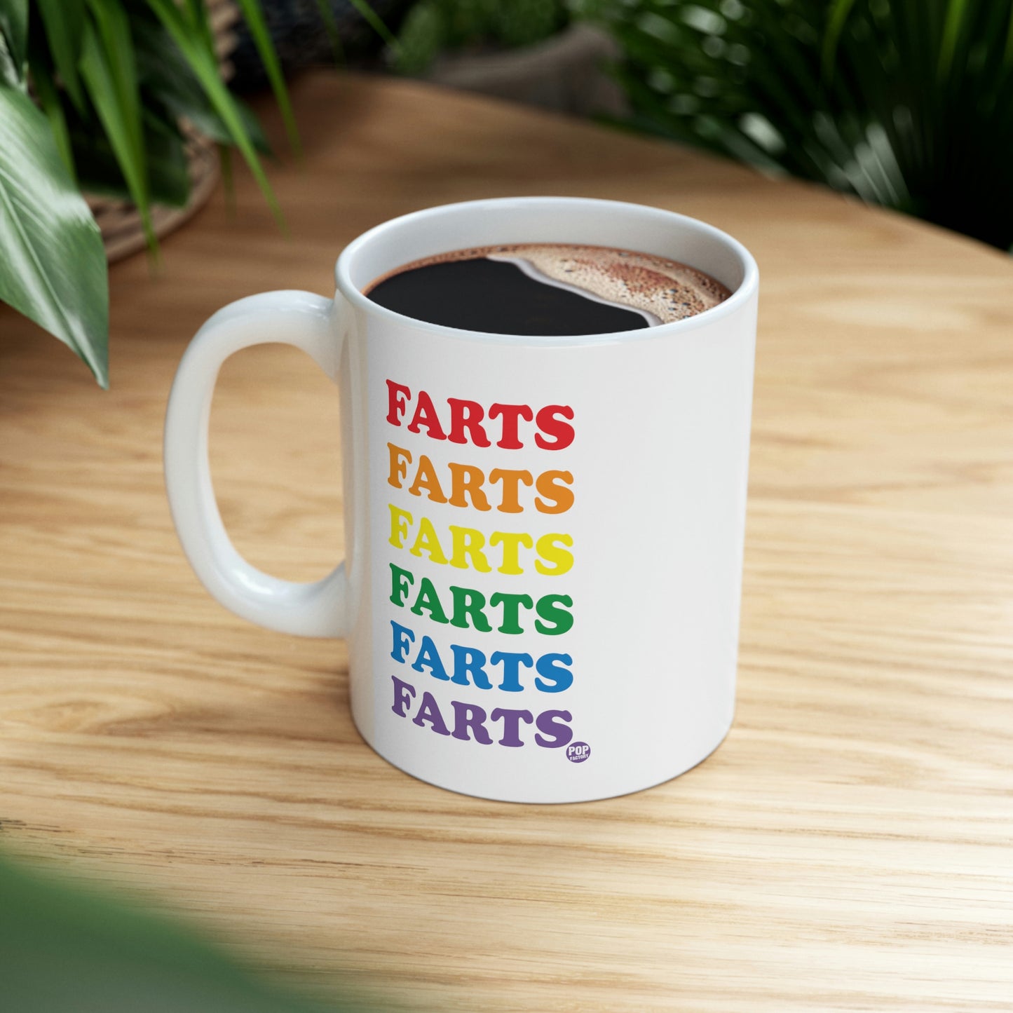 FARTS FARTS FARTS COFFEE MUG