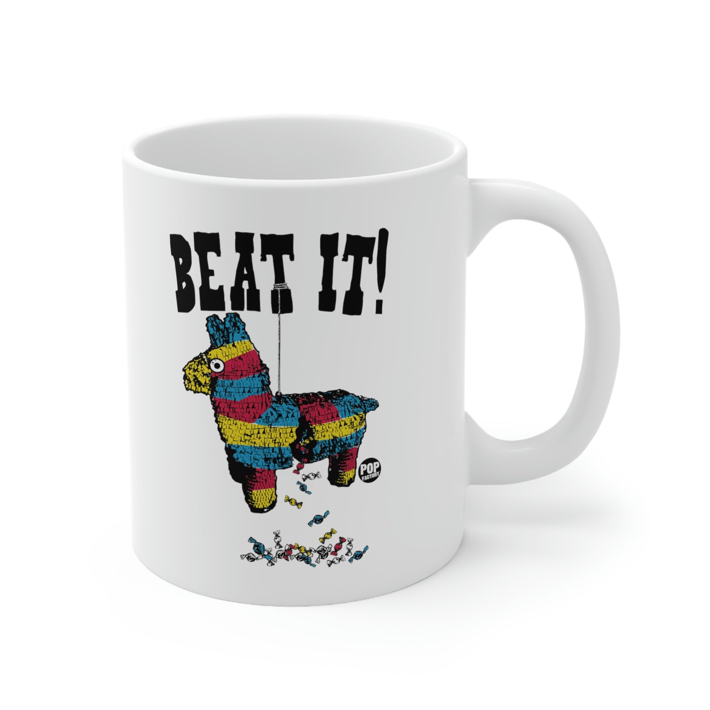 BEAT IT Piñata COFFEE MUG