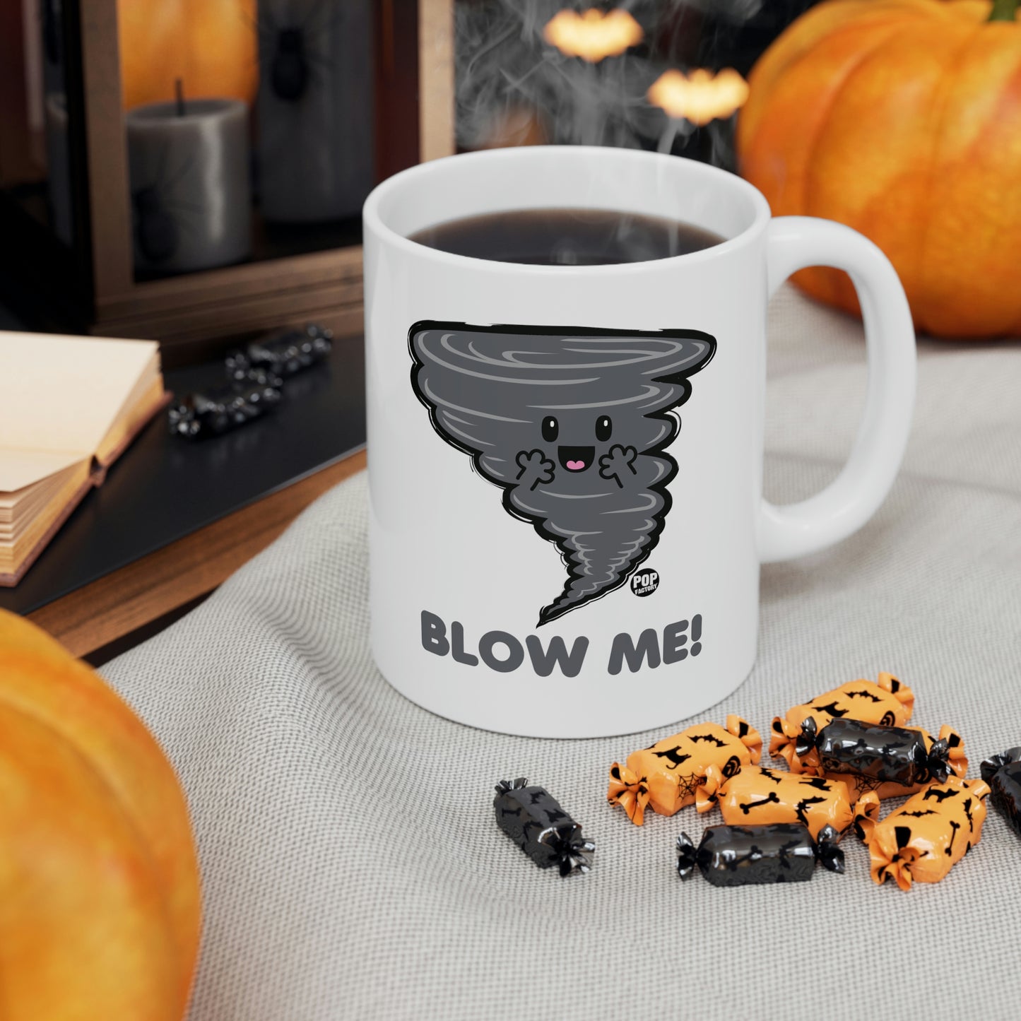 BLOW ME HURRICANE COFFEE MUG