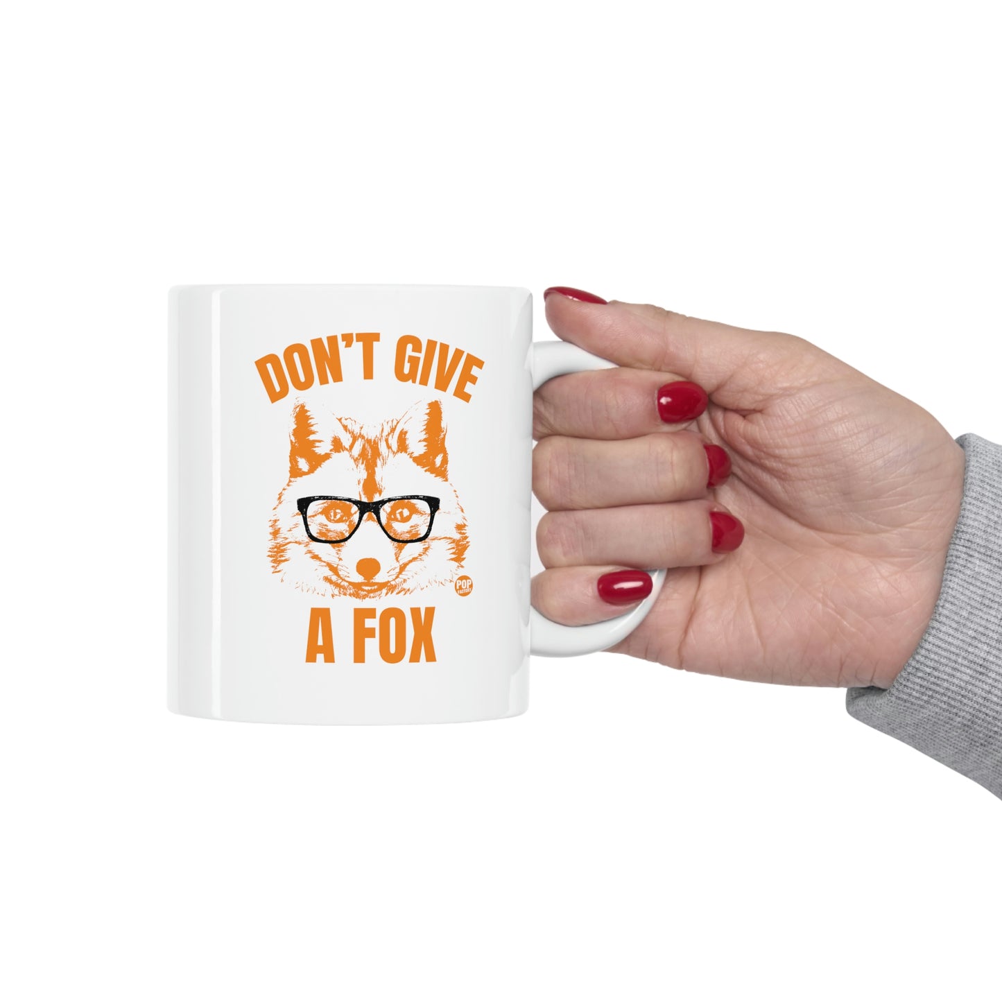 DON'T GIVE A FOX COFFEE MUG