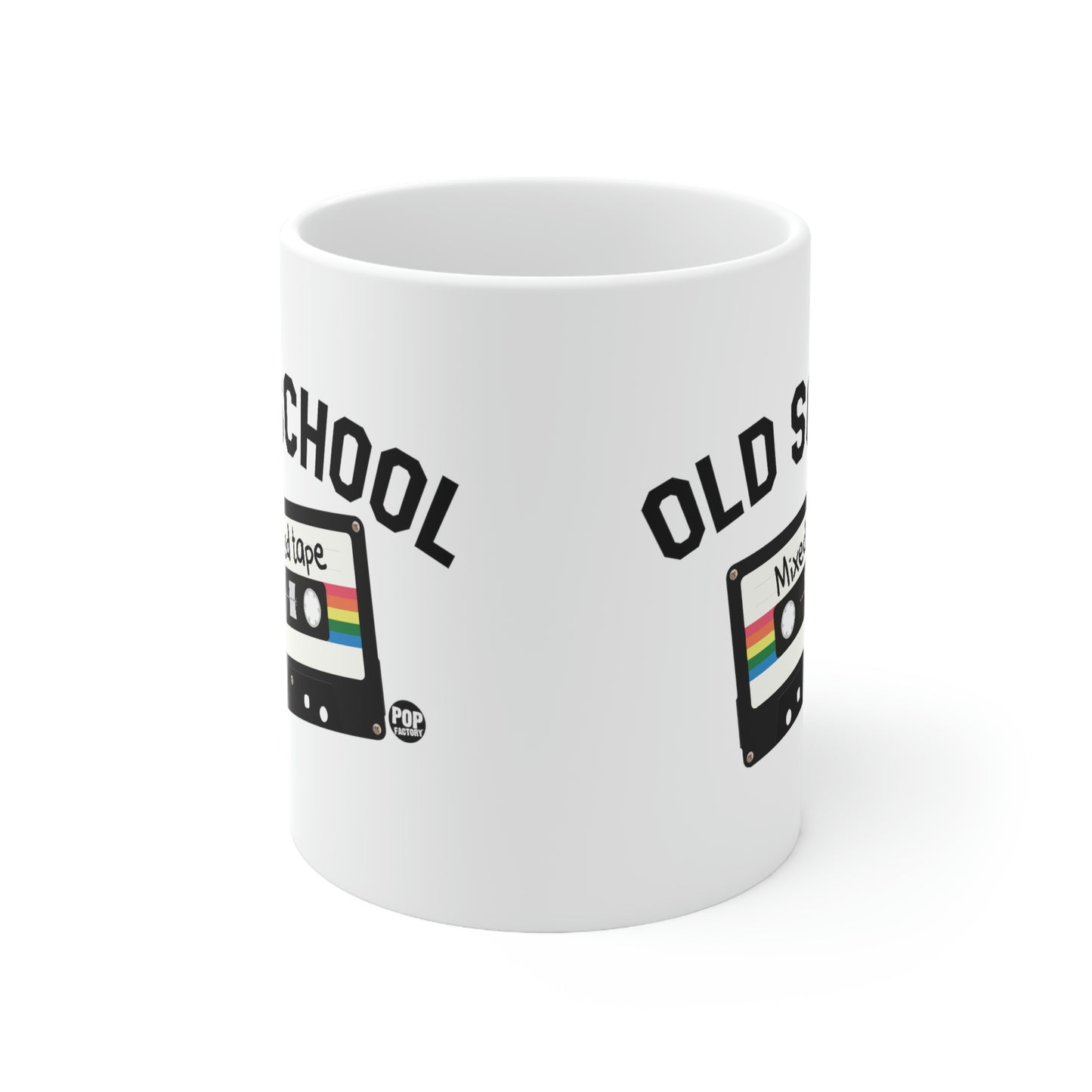 OLD SCHOOL MIXED TAPE COFFEE MUG