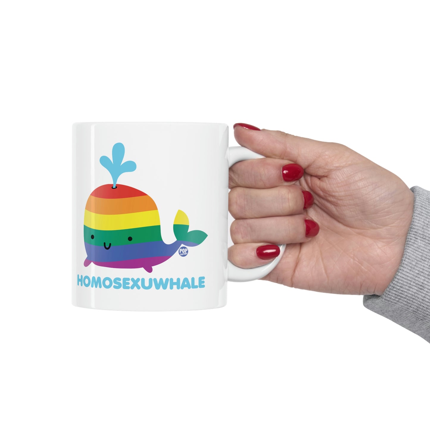 HOMOSEXUWHALE COFFEE MUG