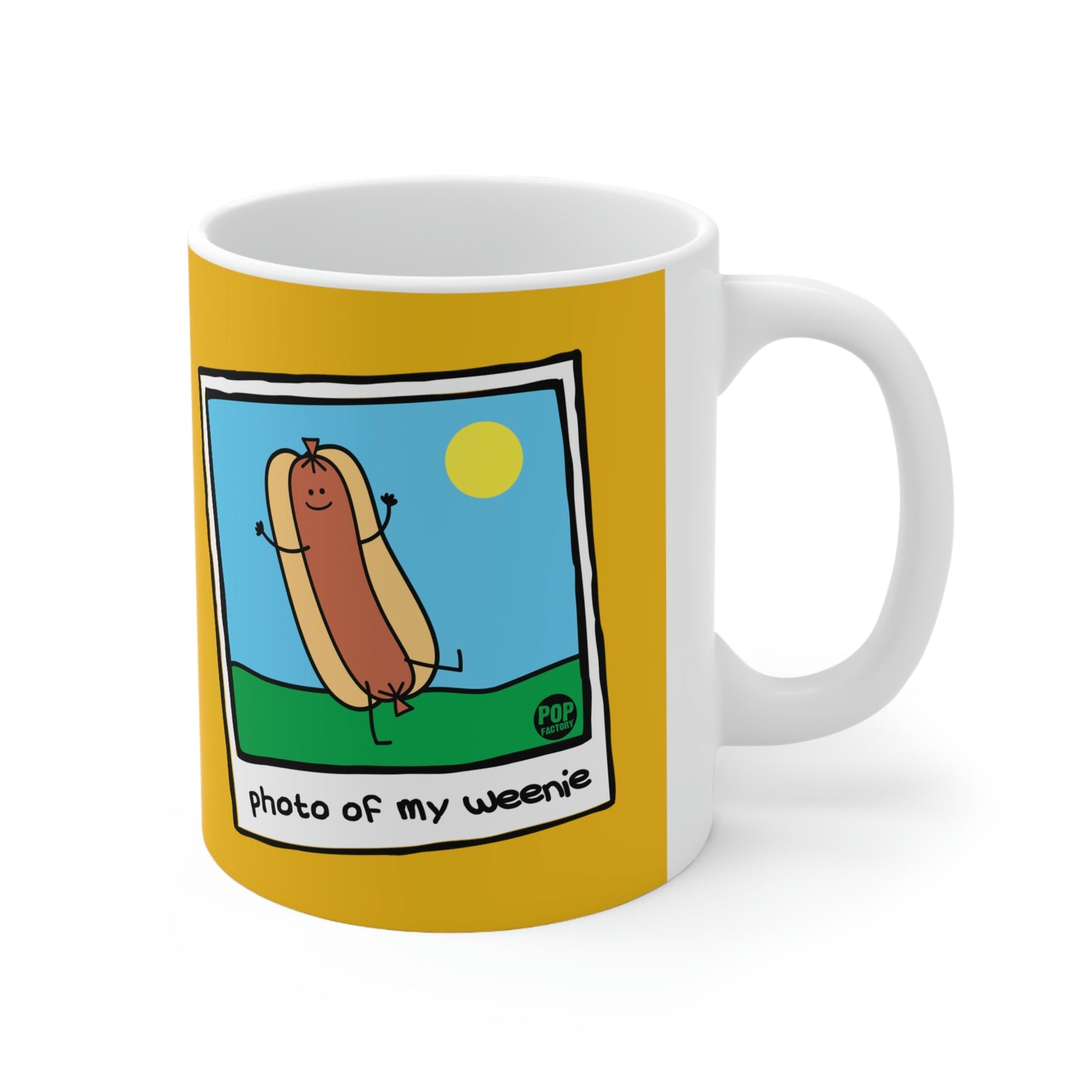 PHOTO OF MY WEENIE COFFEE MUG