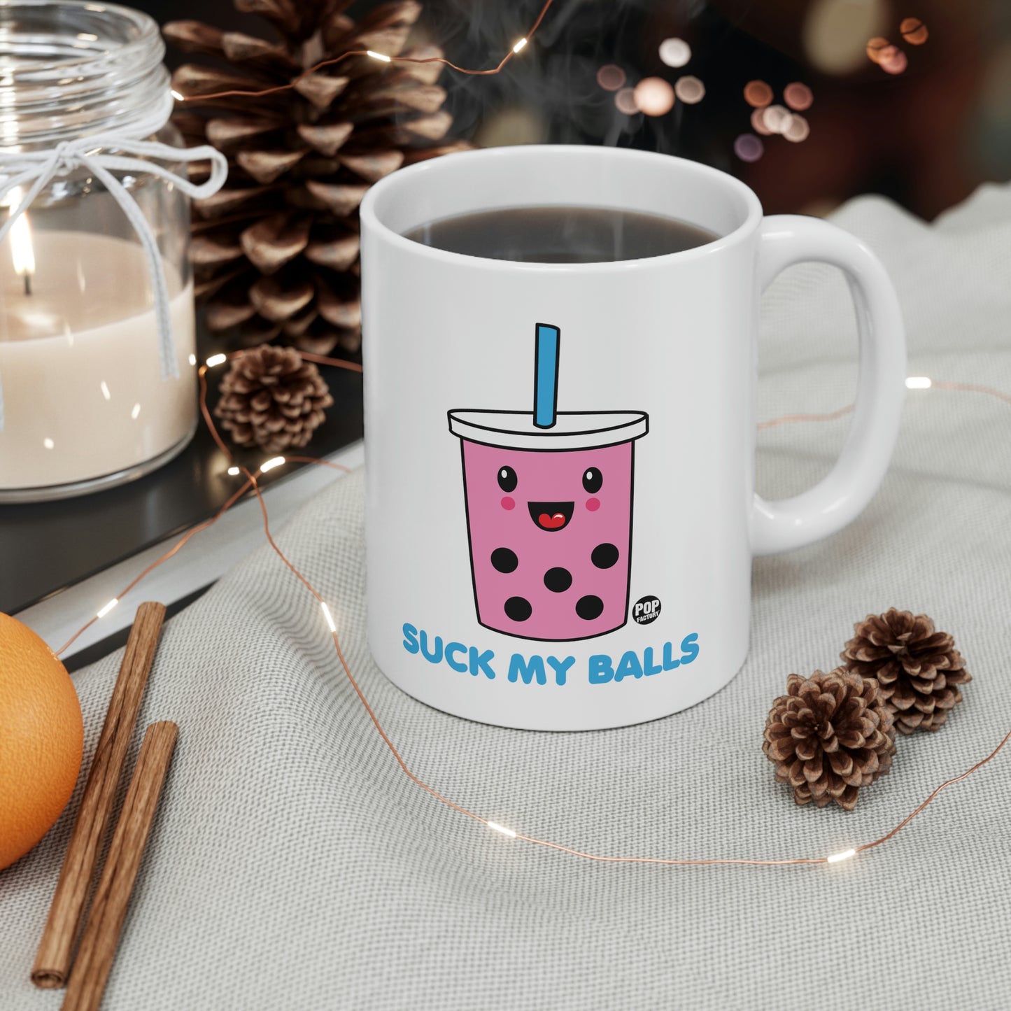 Suck My Balls Boba Mug