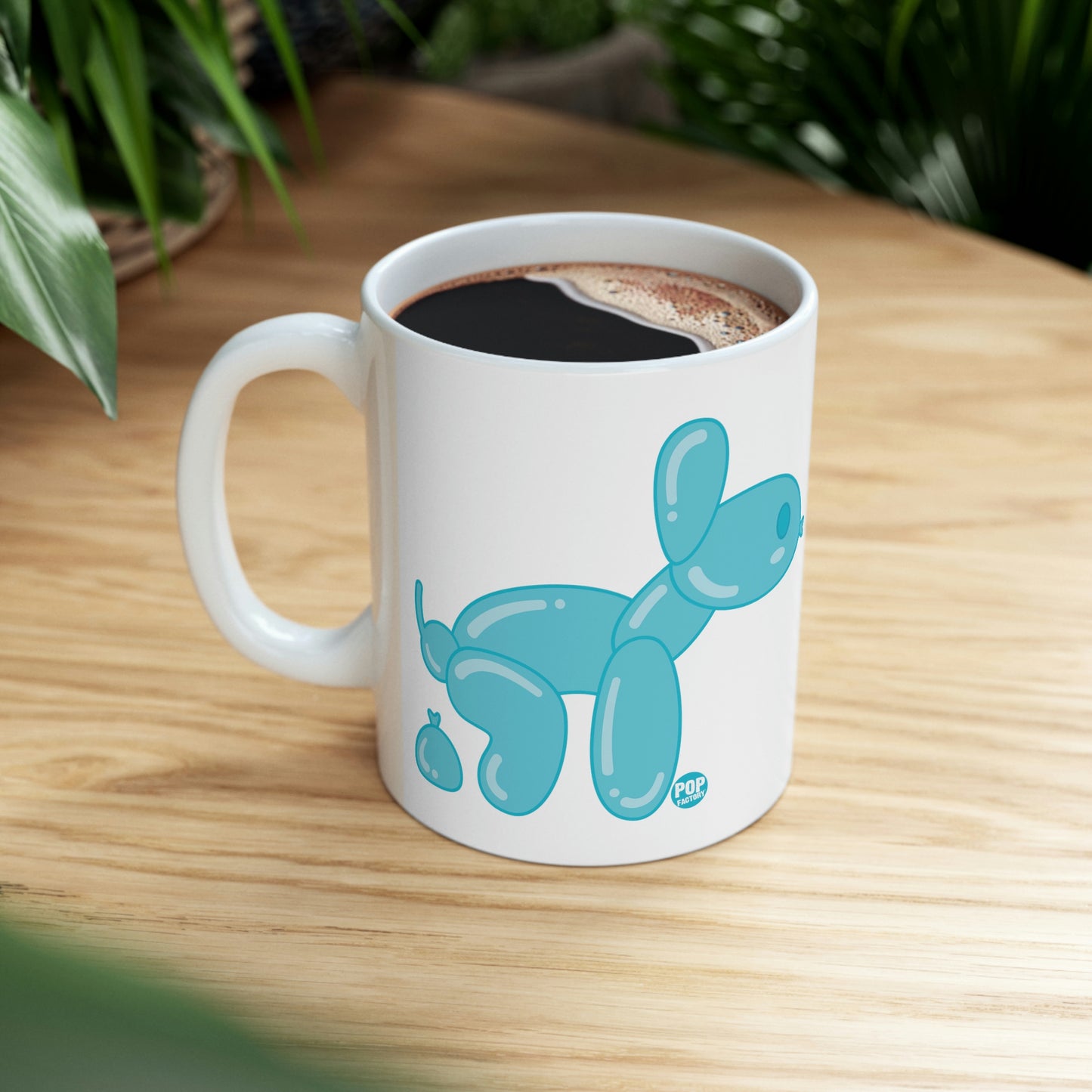 BALLOON DOG POOP COFFEE MUG