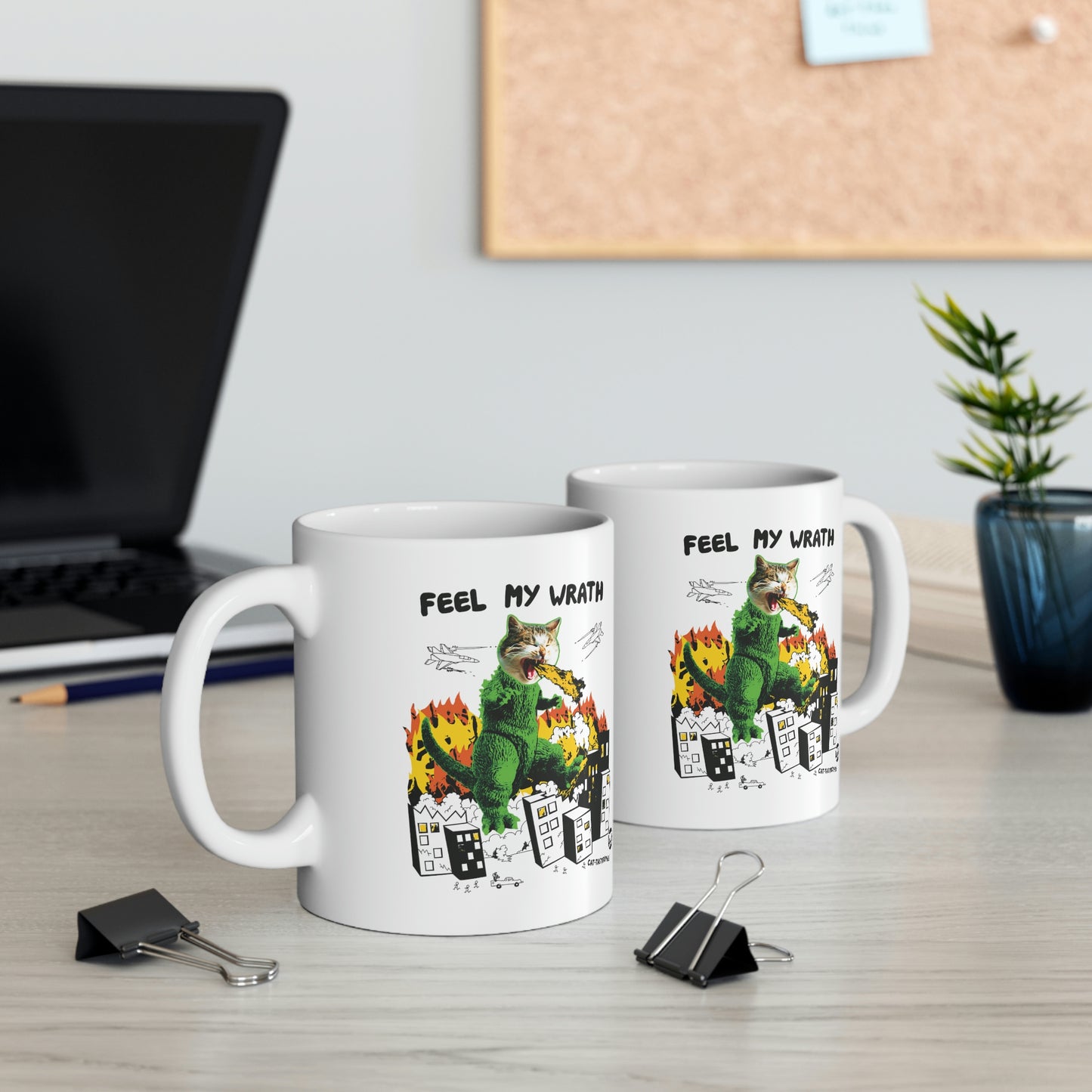 CATZILLA COFFEE MUG