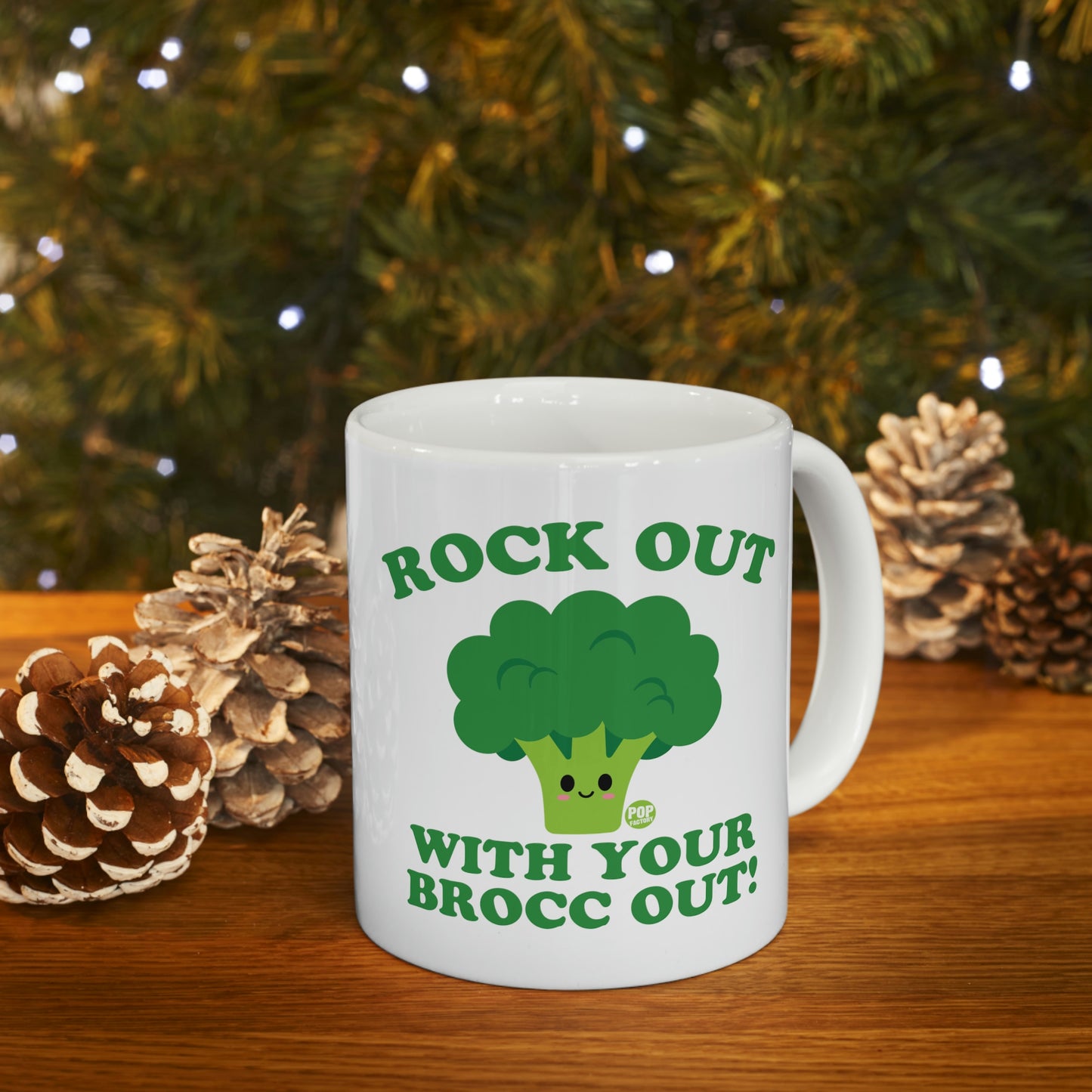 Rock Out Broc Out Mug