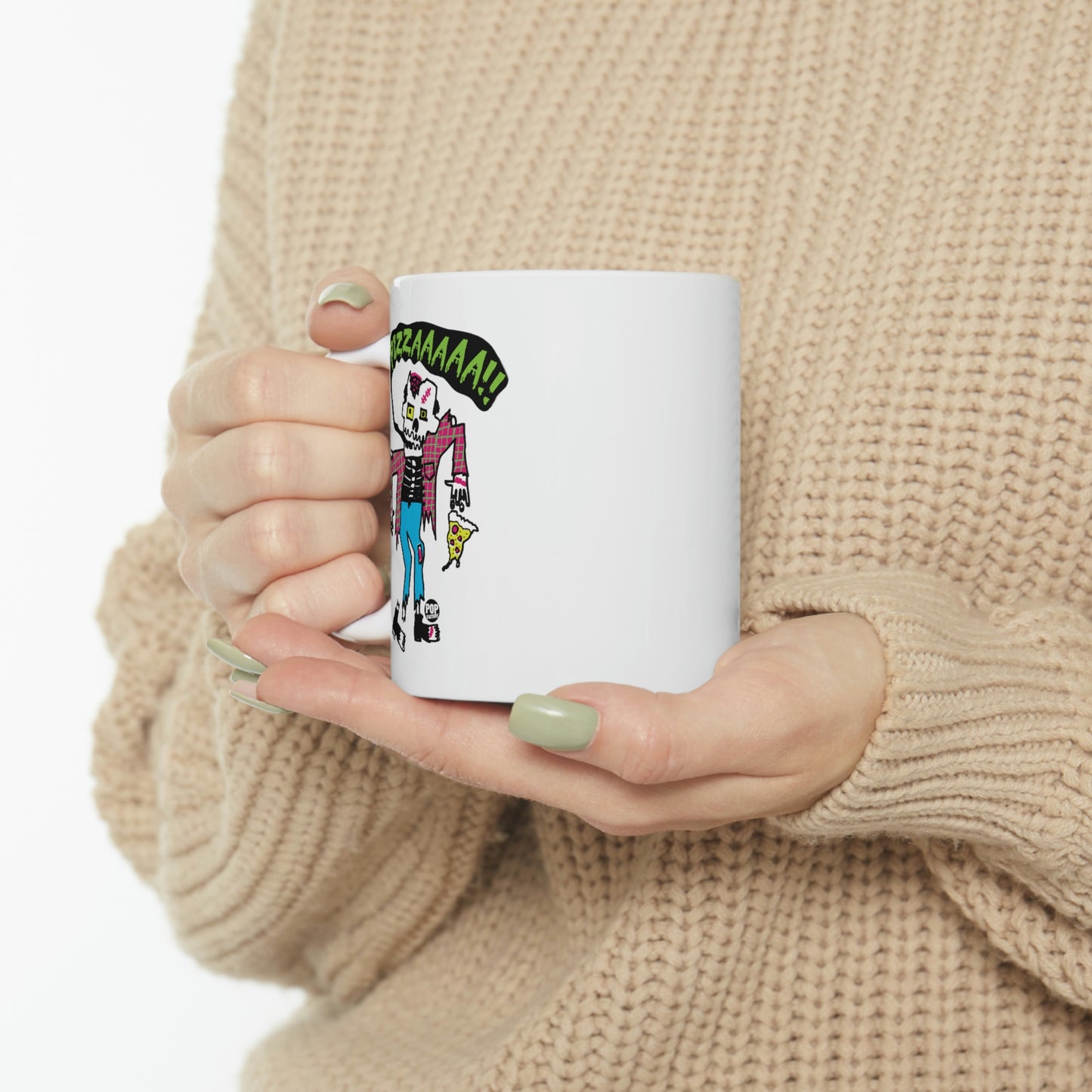 PIZZZZZA ZOMBIE COFFEE MUG