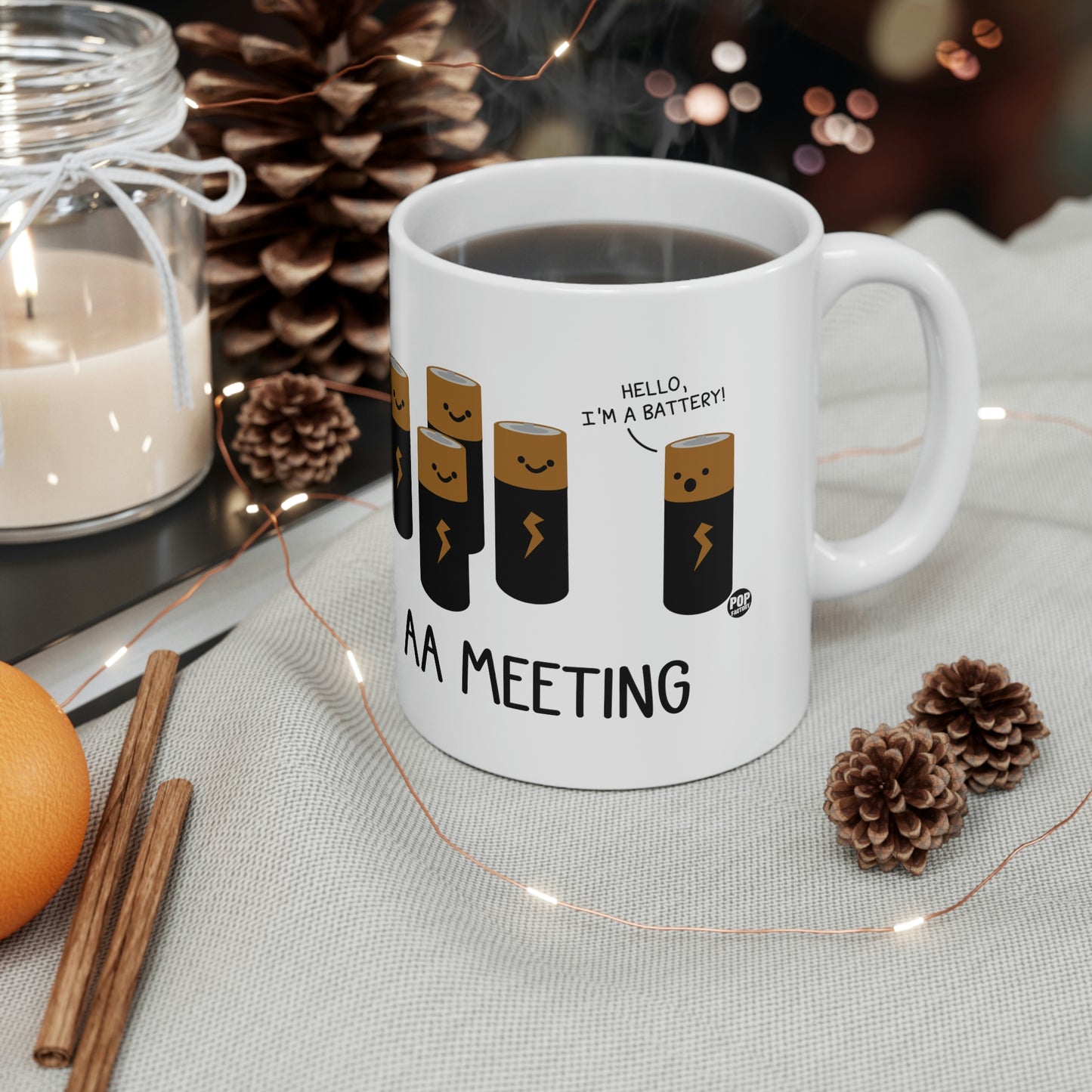 AA MEETING COFFEE MUG