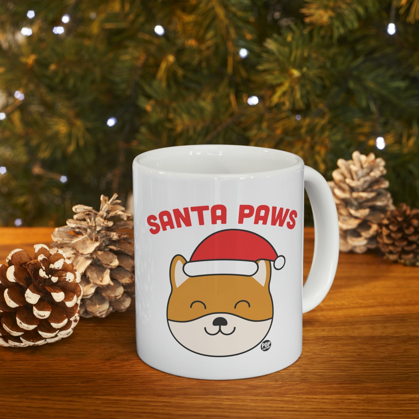 Santa Paws Dog Mug