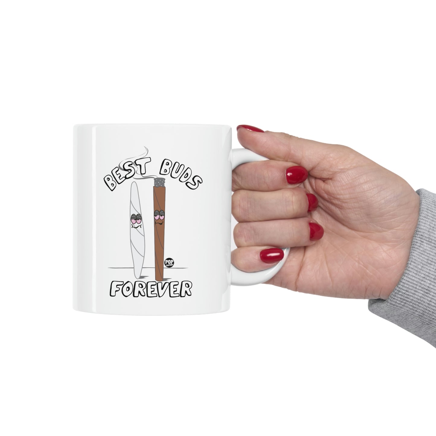 BEST BUDS FOREVER SMOKE COFFEE  MUG