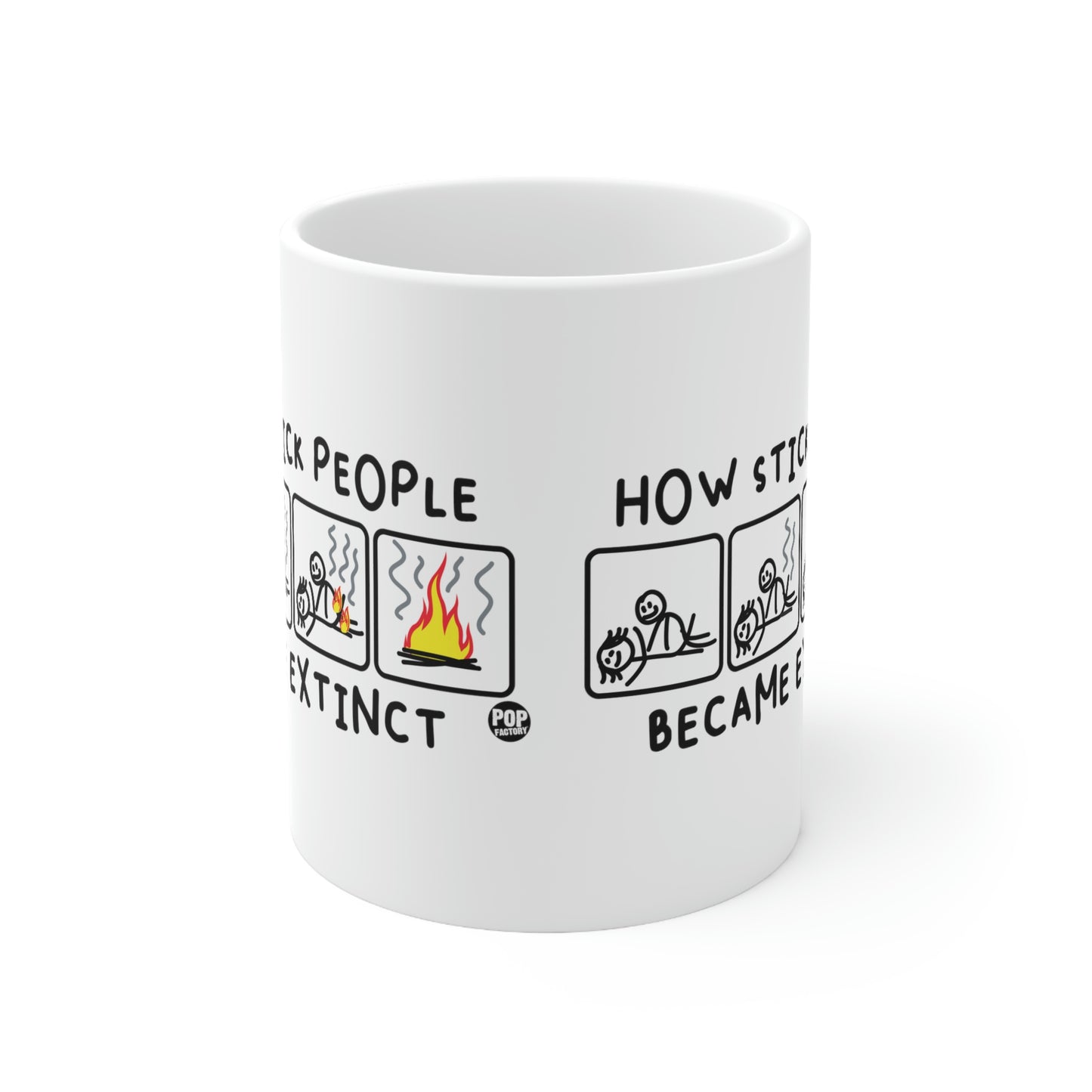 Stick People Extinct Mug