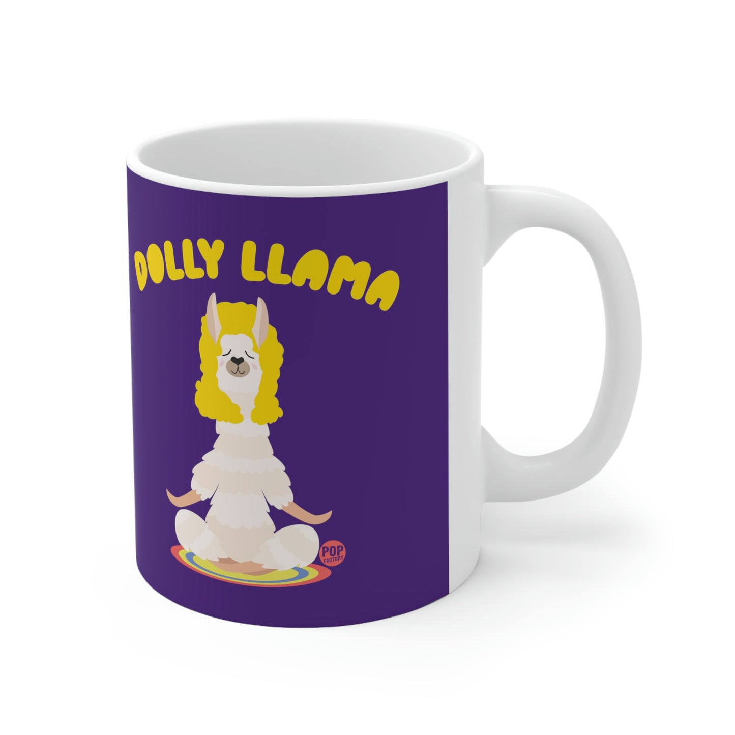 DOLLY LLAMA COFFEE MUG