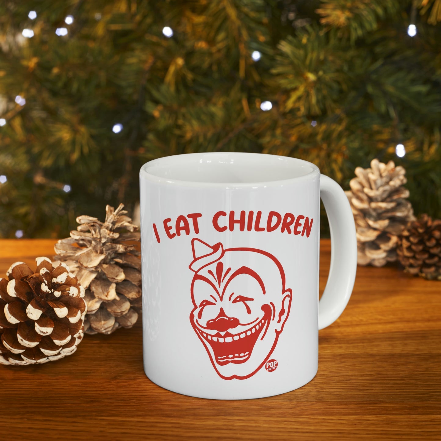 I EAT CHILDREN COFFEE MUG